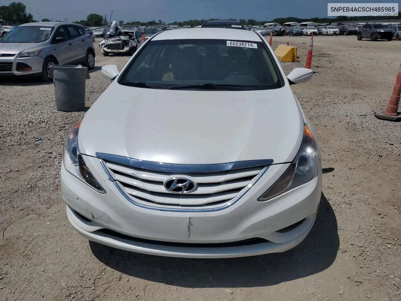 2012 Hyundai Sonata Gls VIN: 5NPEB4AC5CH485985 Lot: 65238214