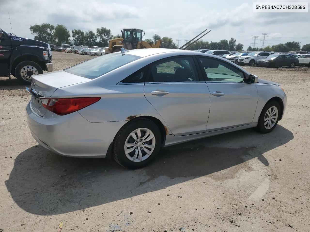 2012 Hyundai Sonata Gls VIN: 5NPEB4AC7CH328586 Lot: 65339474