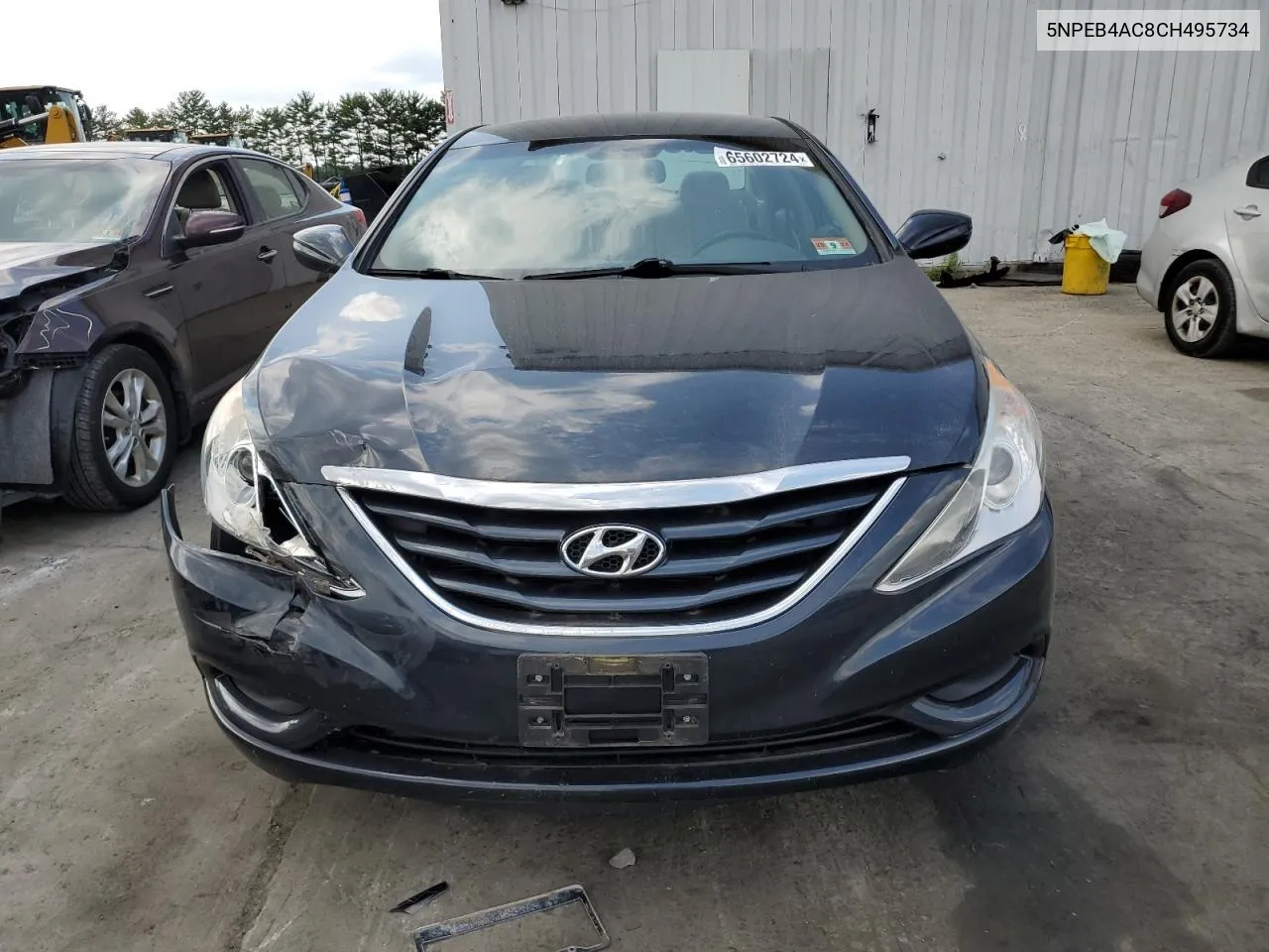 2012 Hyundai Sonata Gls VIN: 5NPEB4AC8CH495734 Lot: 65602724