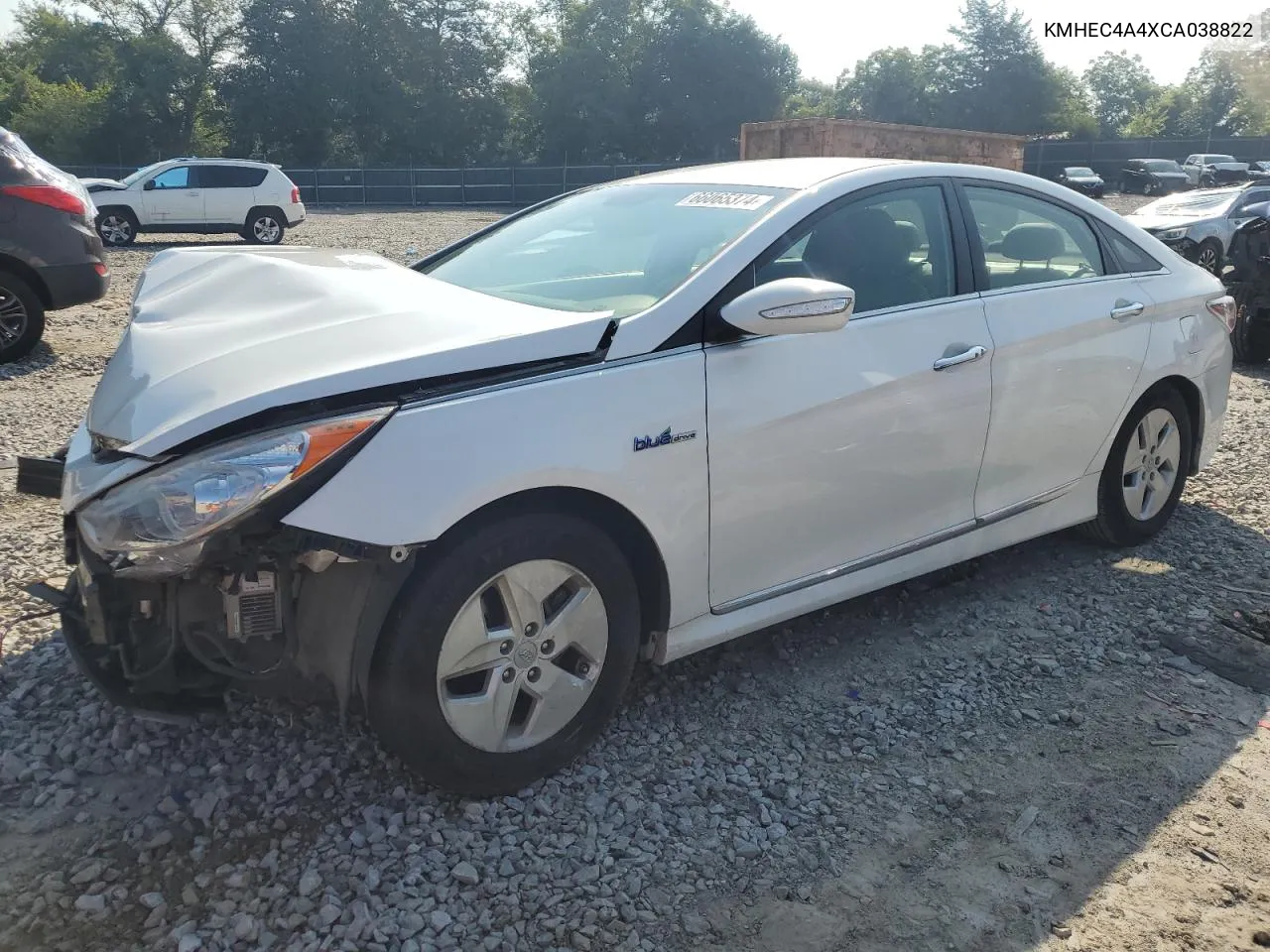 2012 Hyundai Sonata Hybrid VIN: KMHEC4A4XCA038822 Lot: 66065374