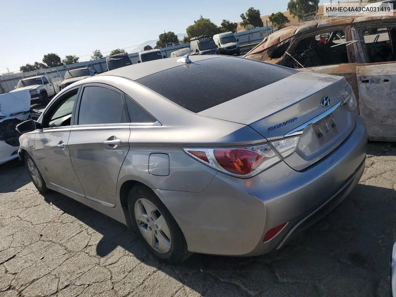 KMHEC4A43CA031419 2012 Hyundai Sonata Hybrid