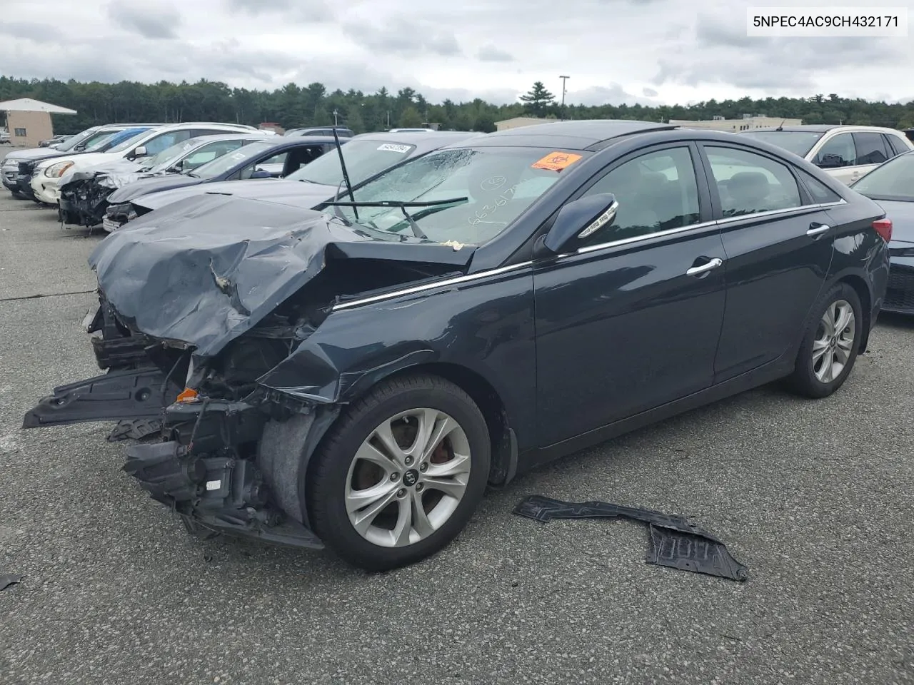 2012 Hyundai Sonata Se VIN: 5NPEC4AC9CH432171 Lot: 66361794