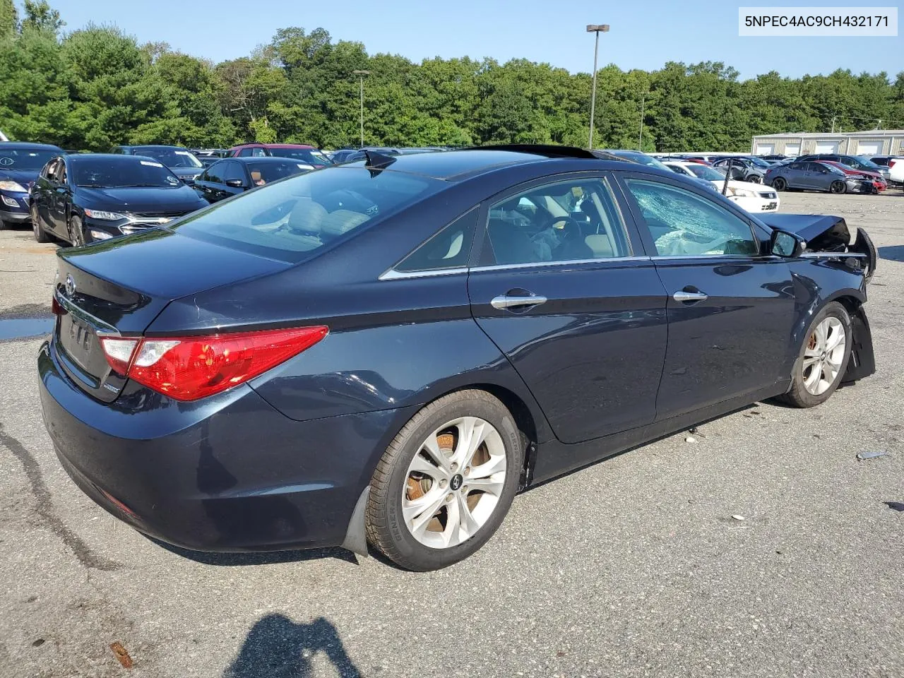 2012 Hyundai Sonata Se VIN: 5NPEC4AC9CH432171 Lot: 66361794