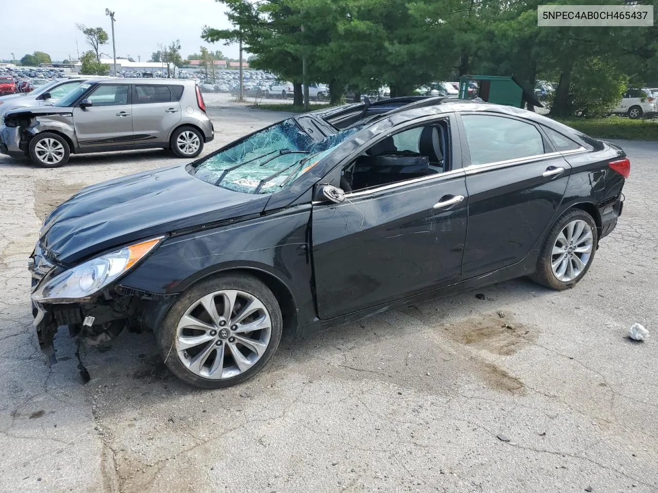 2012 Hyundai Sonata Se VIN: 5NPEC4AB0CH465437 Lot: 66492194