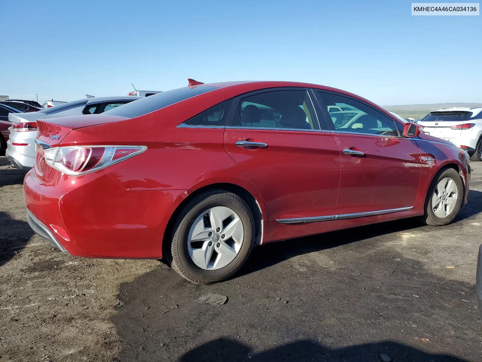 KMHEC4A46CA034136 2012 Hyundai Sonata Hybrid