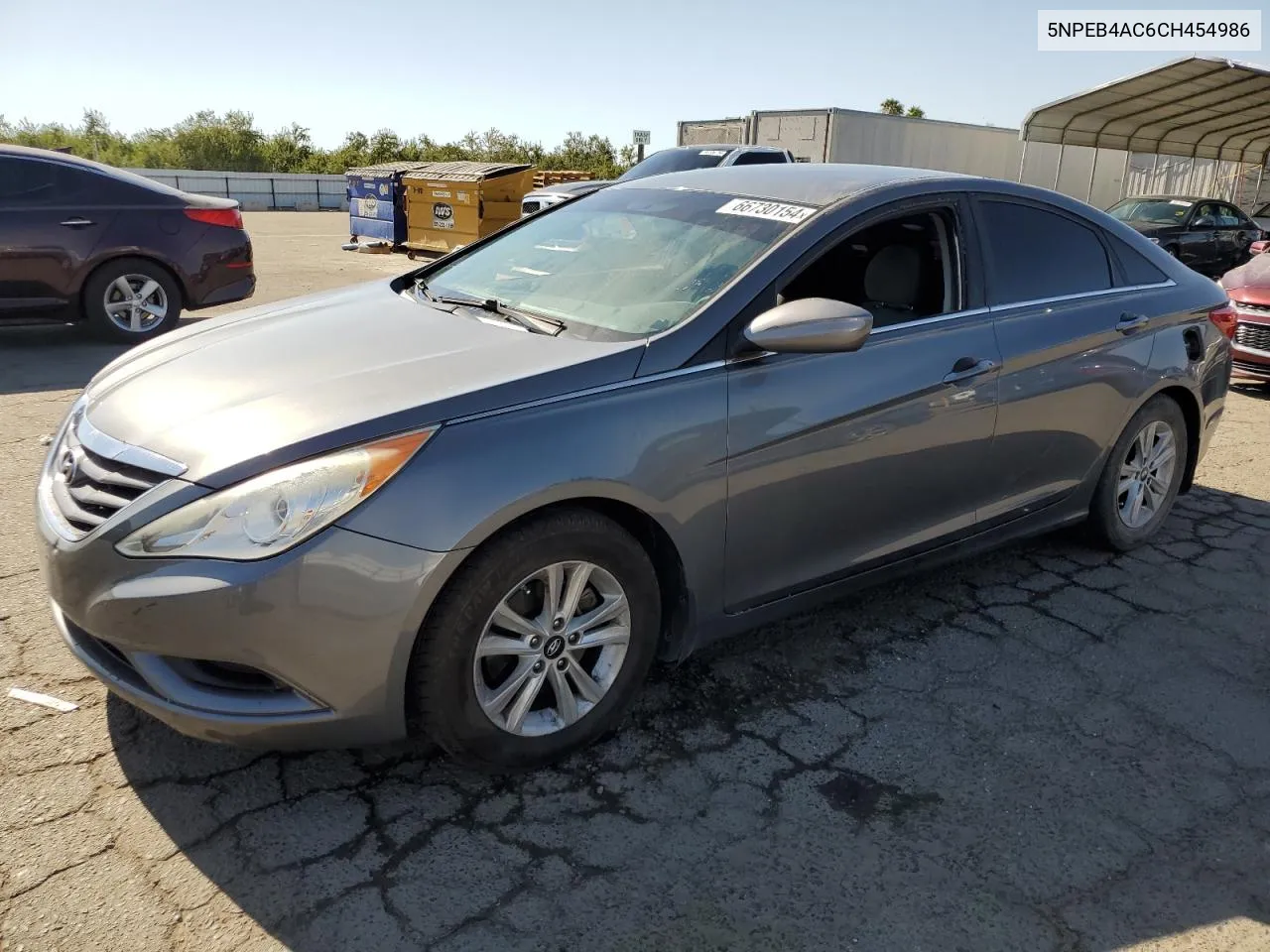 5NPEB4AC6CH454986 2012 Hyundai Sonata Gls