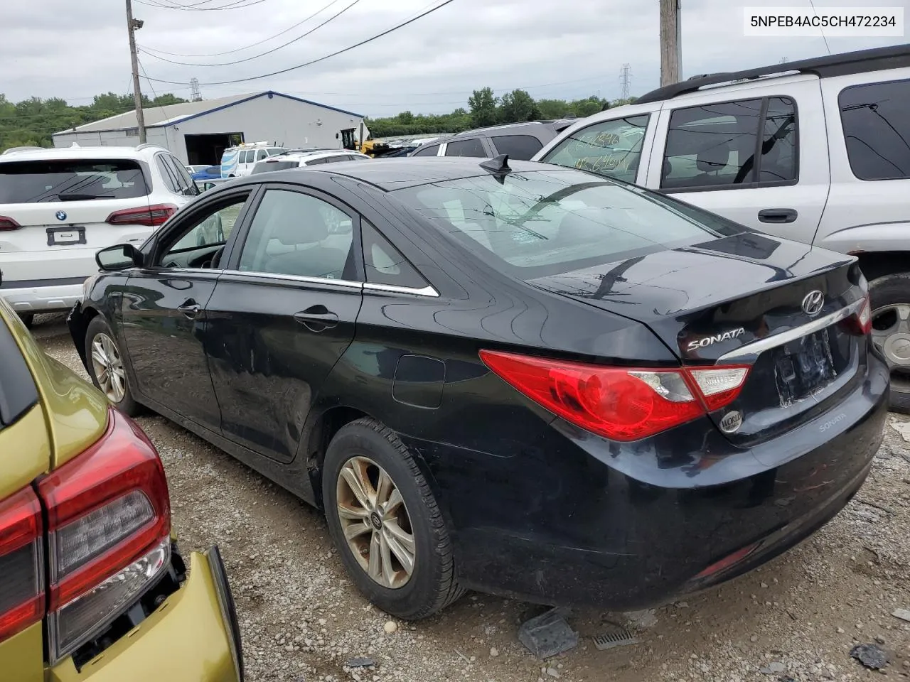 2012 Hyundai Sonata Gls VIN: 5NPEB4AC5CH472234 Lot: 66845194