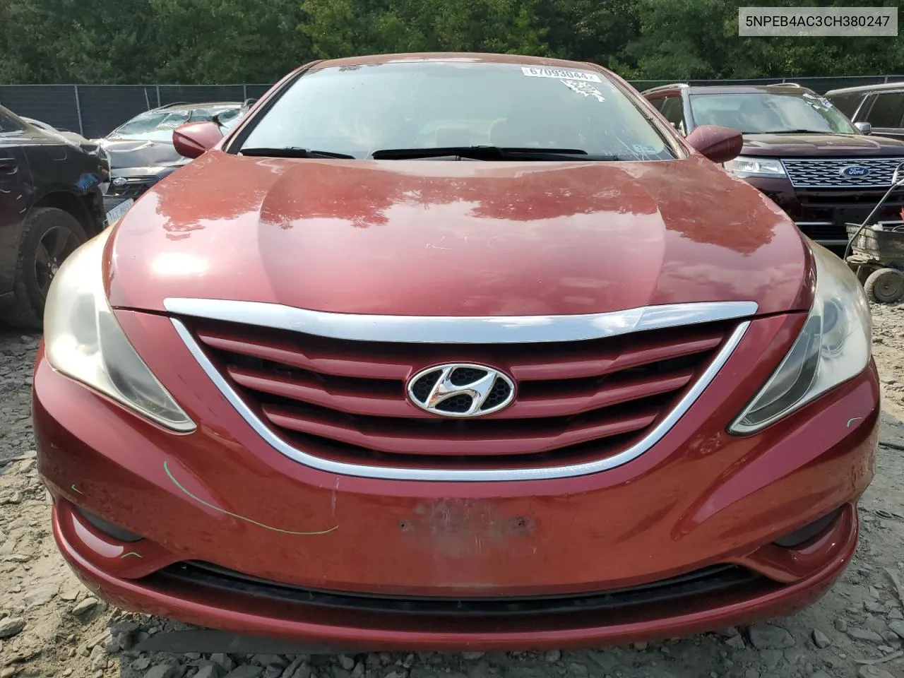 5NPEB4AC3CH380247 2012 Hyundai Sonata Gls