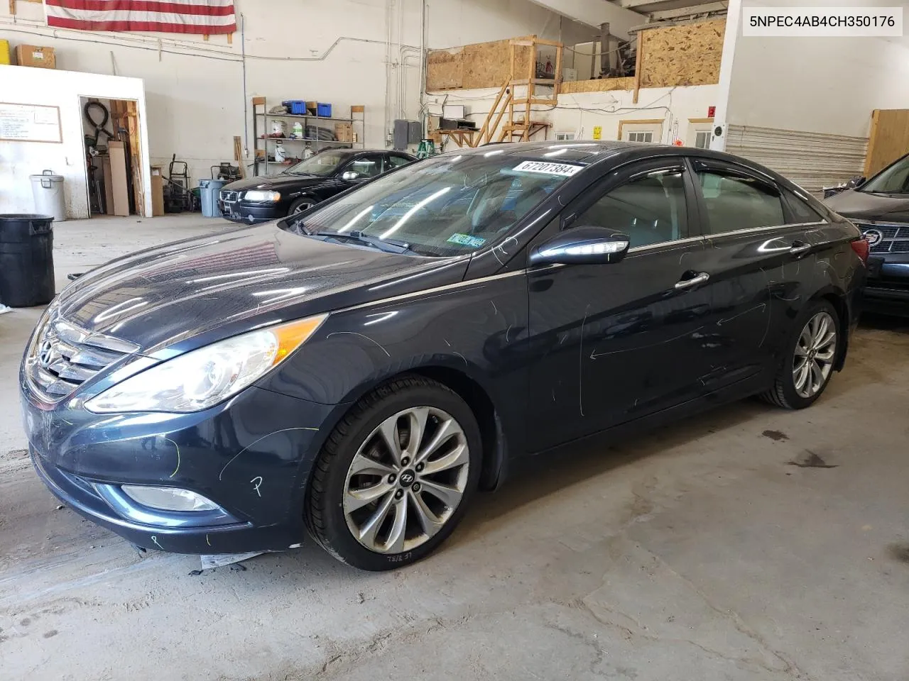 2012 Hyundai Sonata Se VIN: 5NPEC4AB4CH350176 Lot: 67207384