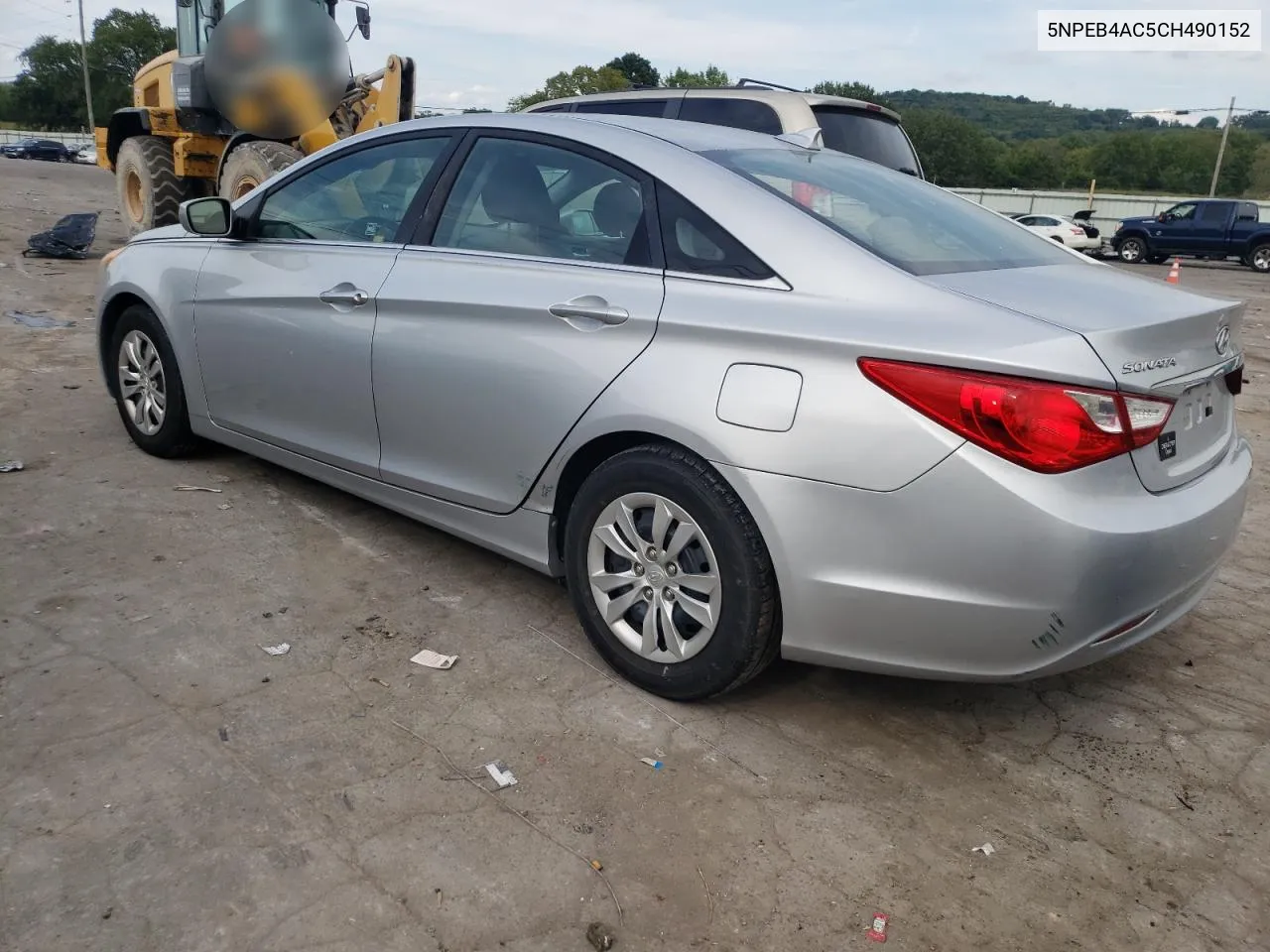 2012 Hyundai Sonata Gls VIN: 5NPEB4AC5CH490152 Lot: 67388564