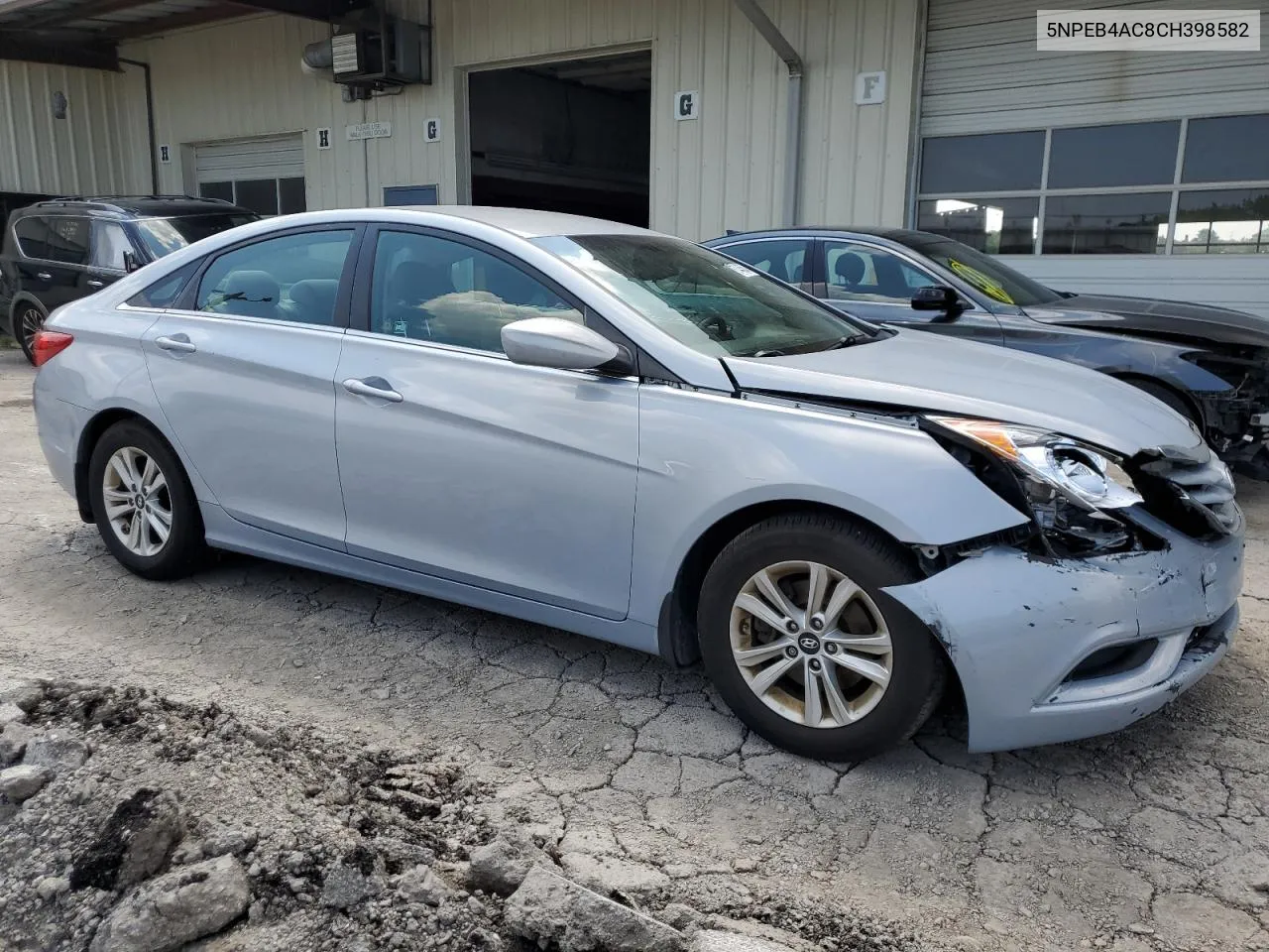 2012 Hyundai Sonata Gls VIN: 5NPEB4AC8CH398582 Lot: 67445054