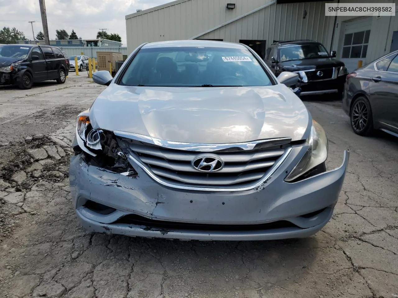 5NPEB4AC8CH398582 2012 Hyundai Sonata Gls