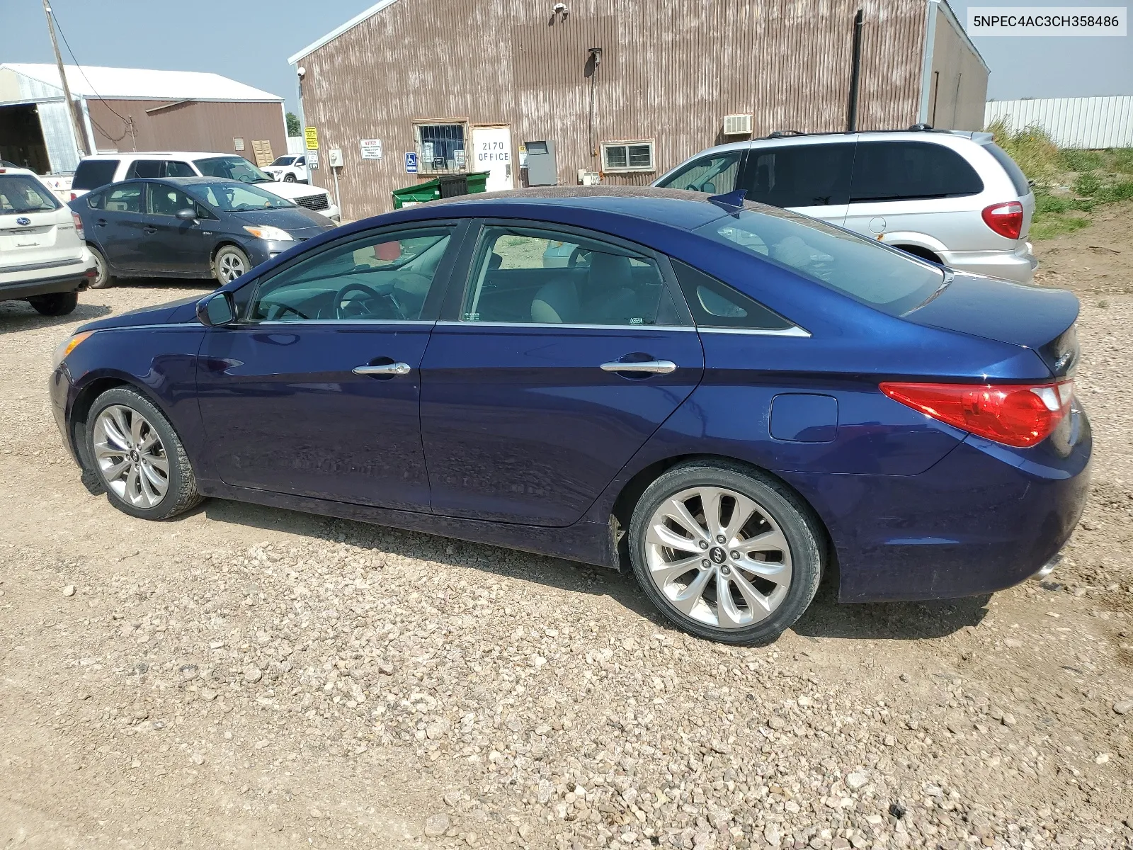 2012 Hyundai Sonata Se VIN: 5NPEC4AC3CH358486 Lot: 67460974