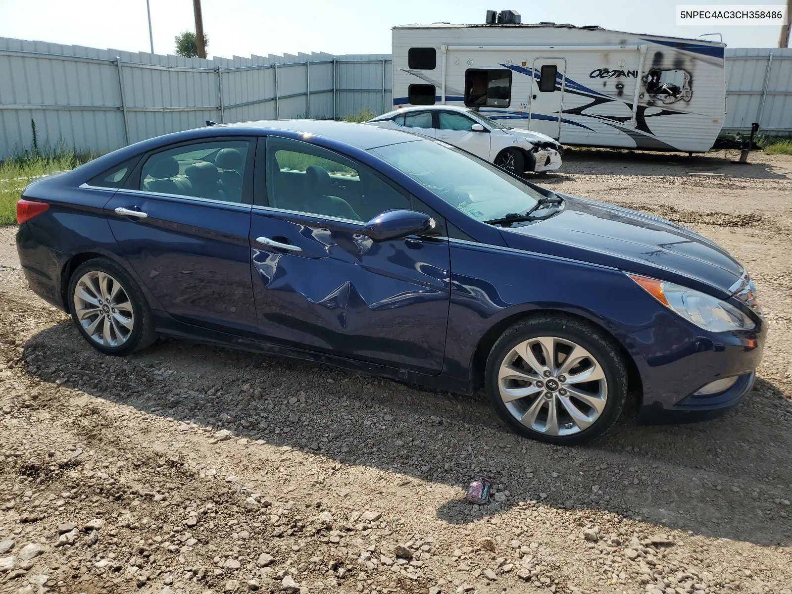 2012 Hyundai Sonata Se VIN: 5NPEC4AC3CH358486 Lot: 67460974