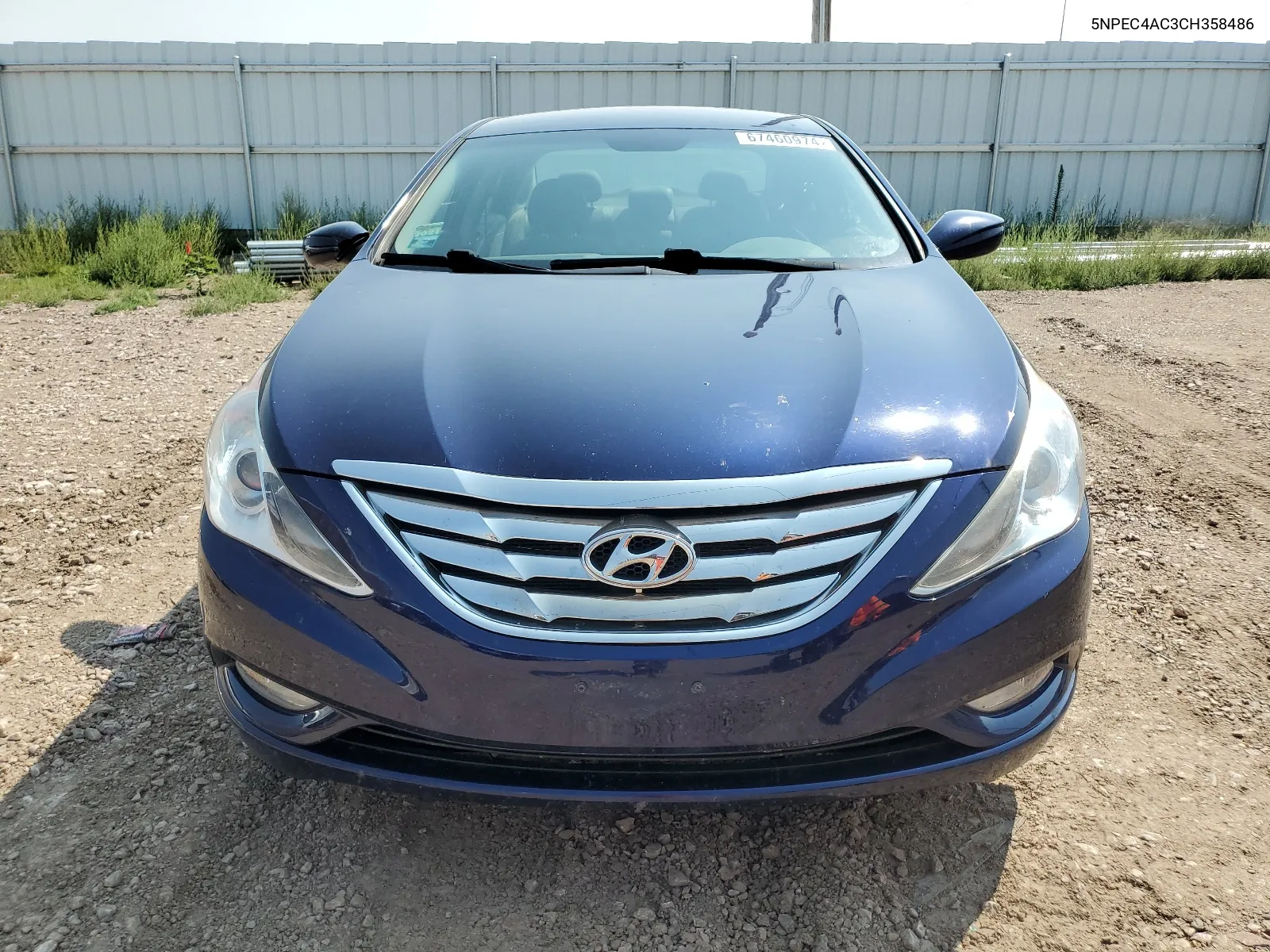 2012 Hyundai Sonata Se VIN: 5NPEC4AC3CH358486 Lot: 67460974