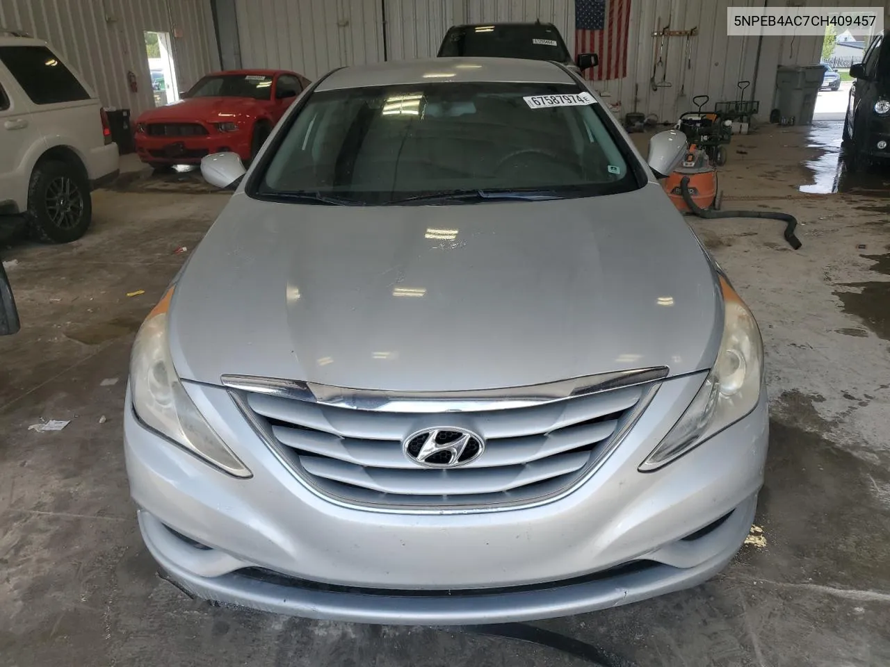 5NPEB4AC7CH409457 2012 Hyundai Sonata Gls