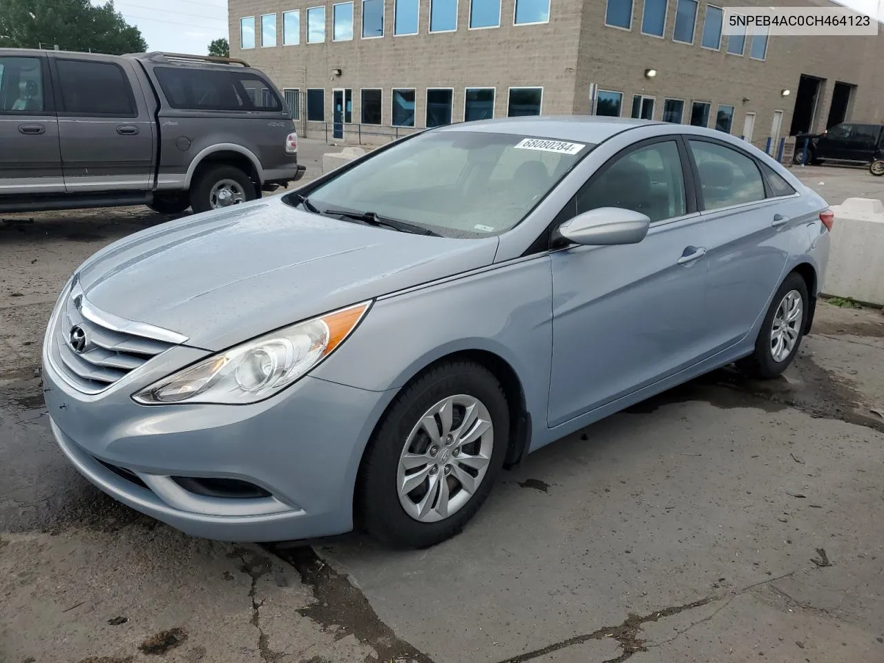 2012 Hyundai Sonata Gls VIN: 5NPEB4AC0CH464123 Lot: 68080284