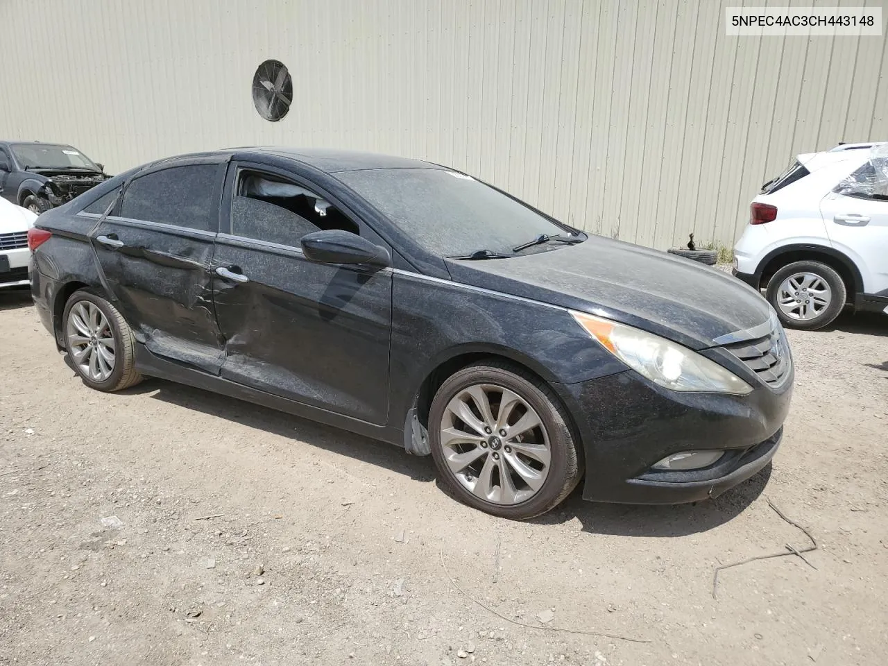 2012 Hyundai Sonata Se VIN: 5NPEC4AC3CH443148 Lot: 68332994