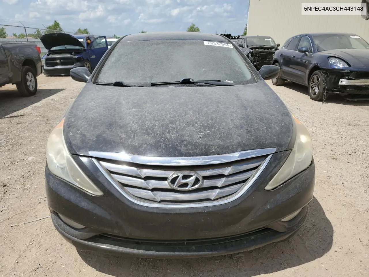 2012 Hyundai Sonata Se VIN: 5NPEC4AC3CH443148 Lot: 68332994