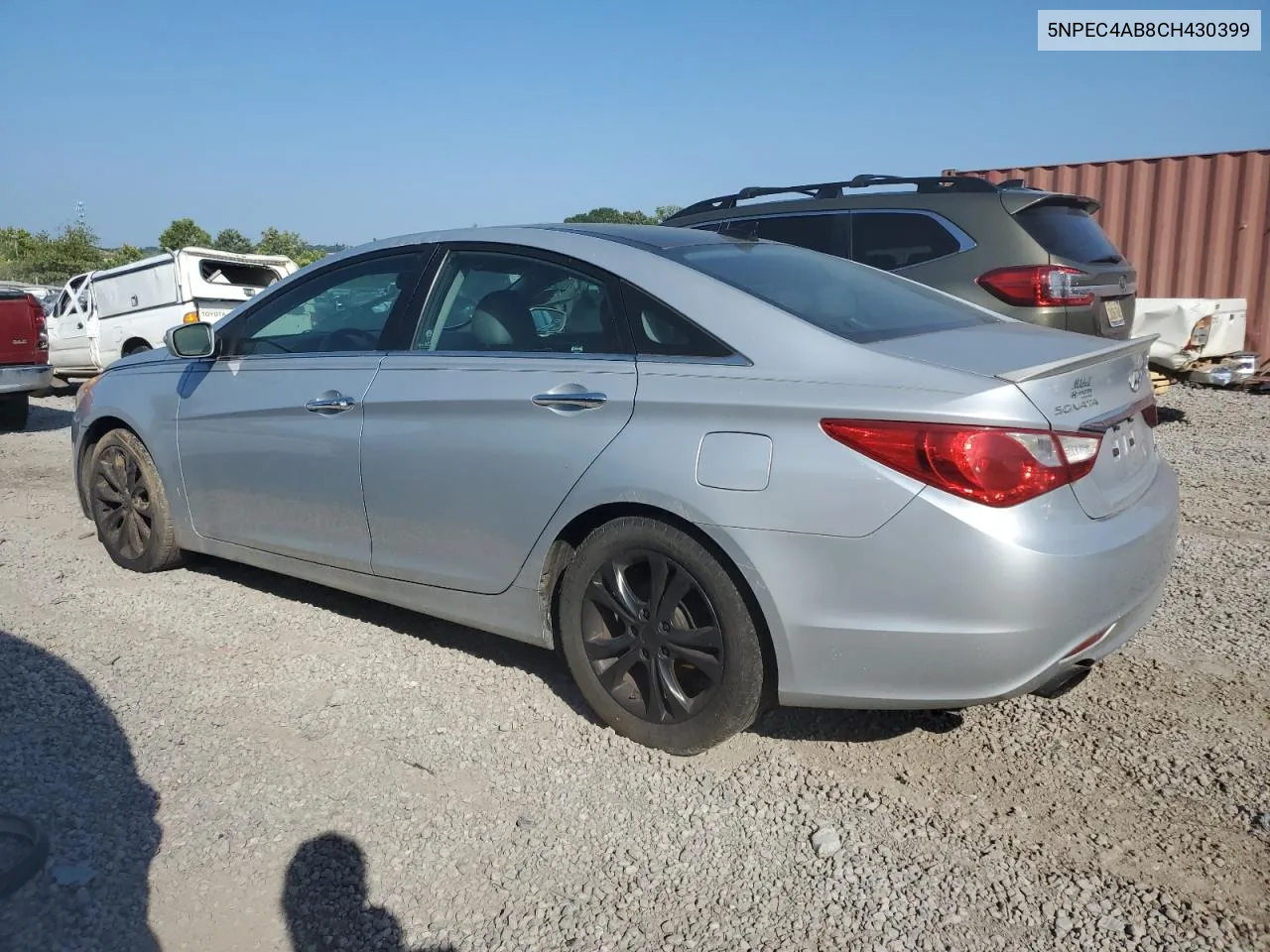 5NPEC4AB8CH430399 2012 Hyundai Sonata Se