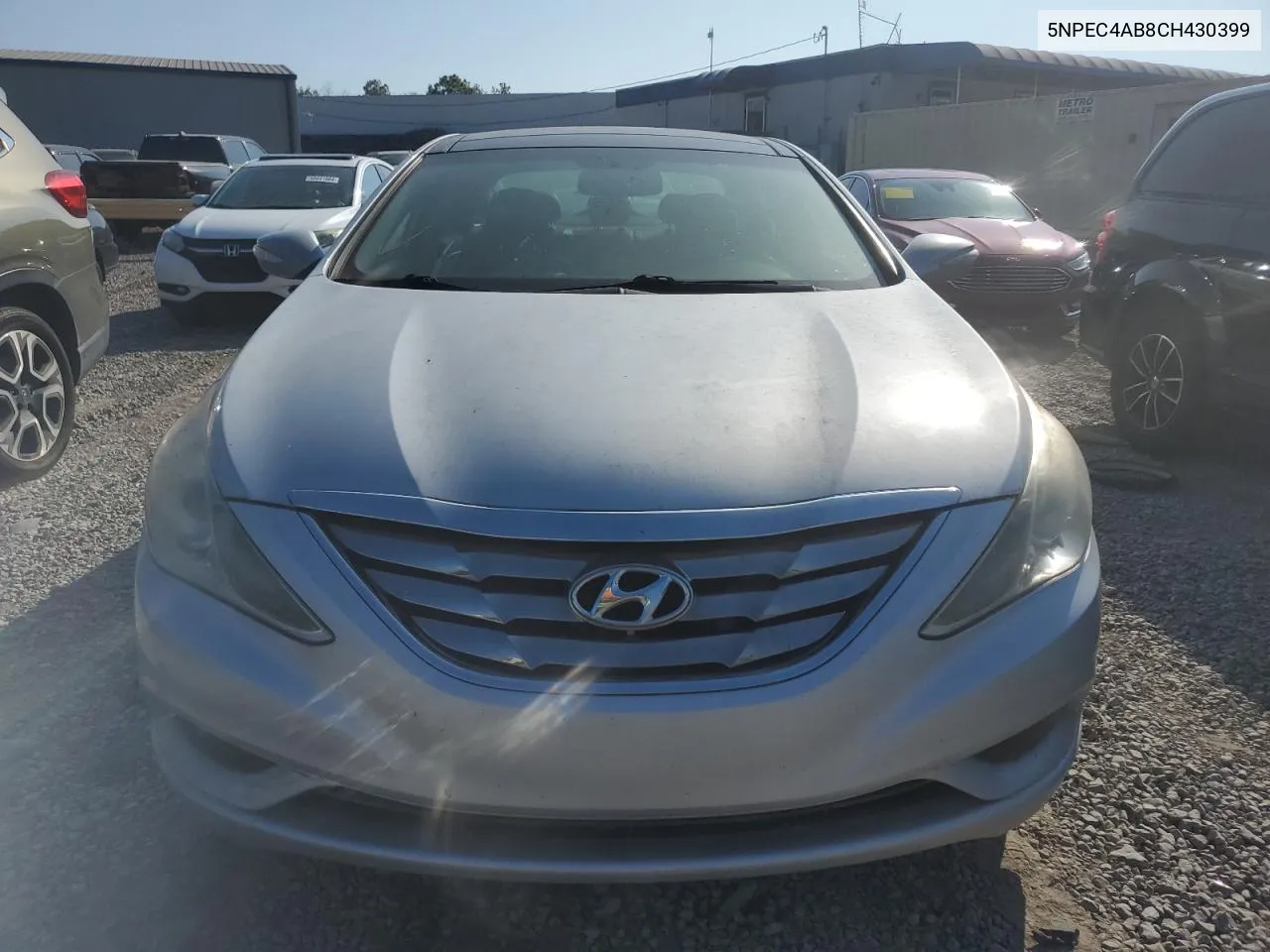 2012 Hyundai Sonata Se VIN: 5NPEC4AB8CH430399 Lot: 68562424