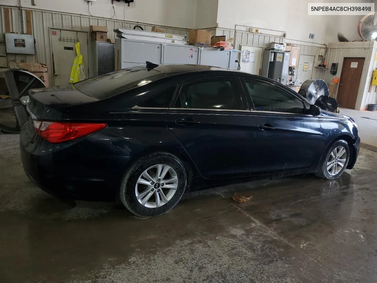 2012 Hyundai Sonata Gls VIN: 5NPEB4AC8CH398498 Lot: 68684684