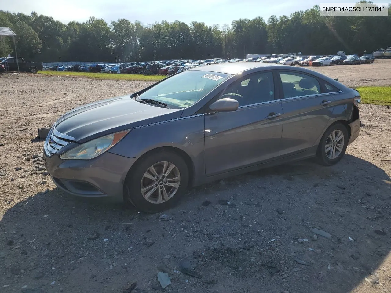 2012 Hyundai Sonata Gls VIN: 5NPEB4AC5CH473044 Lot: 69009434