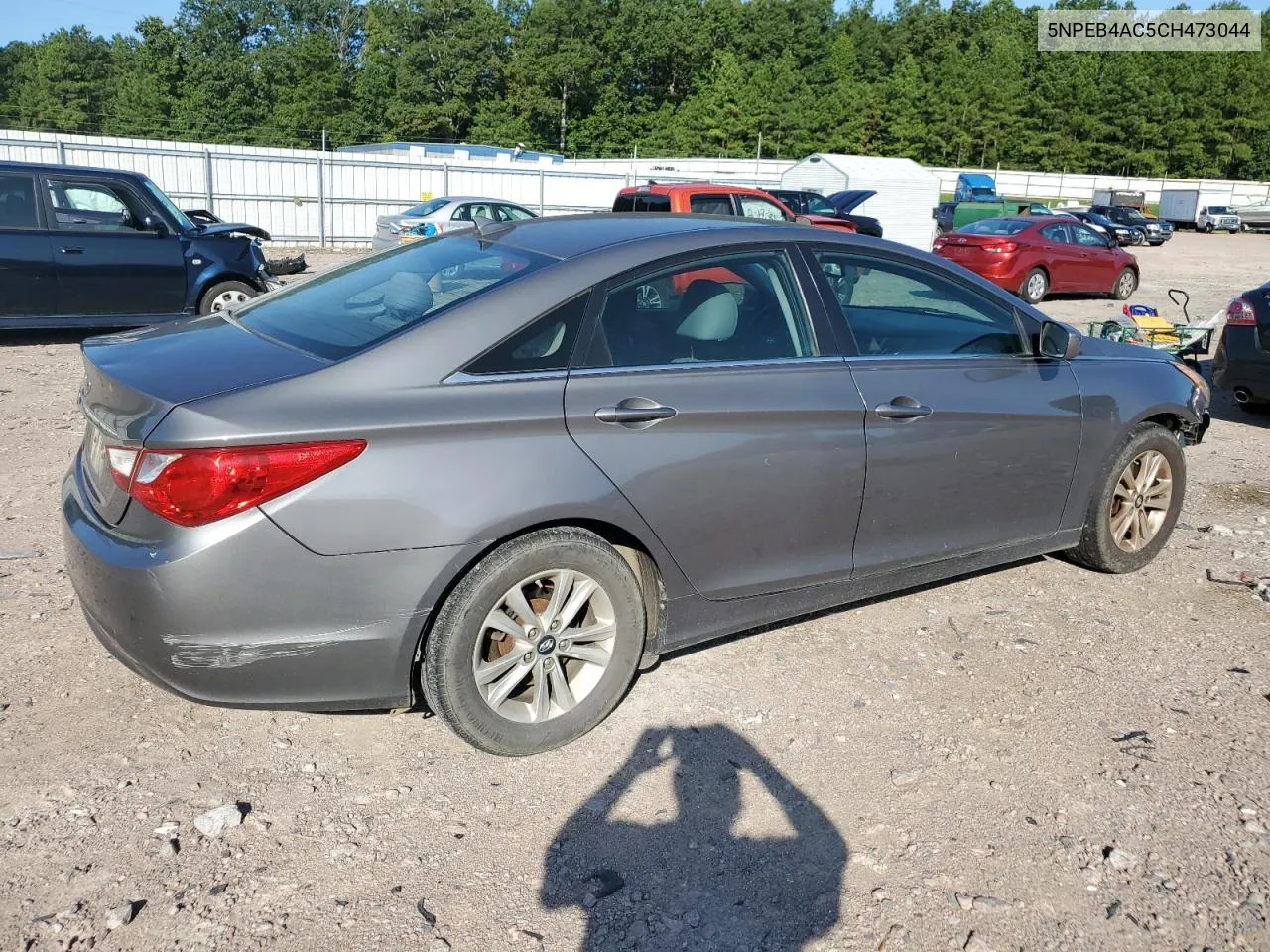 2012 Hyundai Sonata Gls VIN: 5NPEB4AC5CH473044 Lot: 69009434