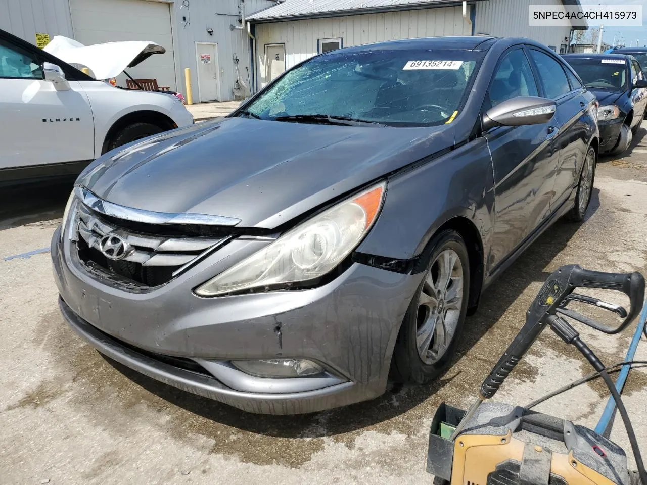 2012 Hyundai Sonata Se VIN: 5NPEC4AC4CH415973 Lot: 69135214