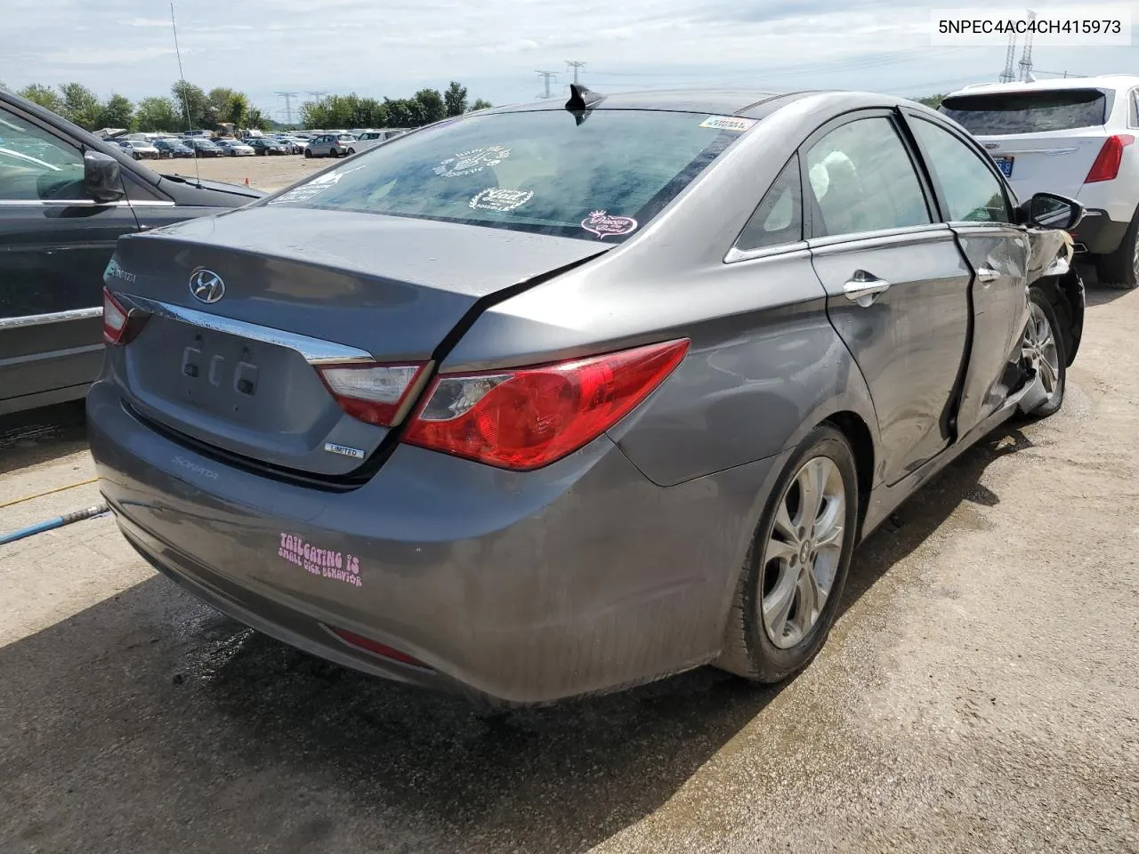 2012 Hyundai Sonata Se VIN: 5NPEC4AC4CH415973 Lot: 69135214