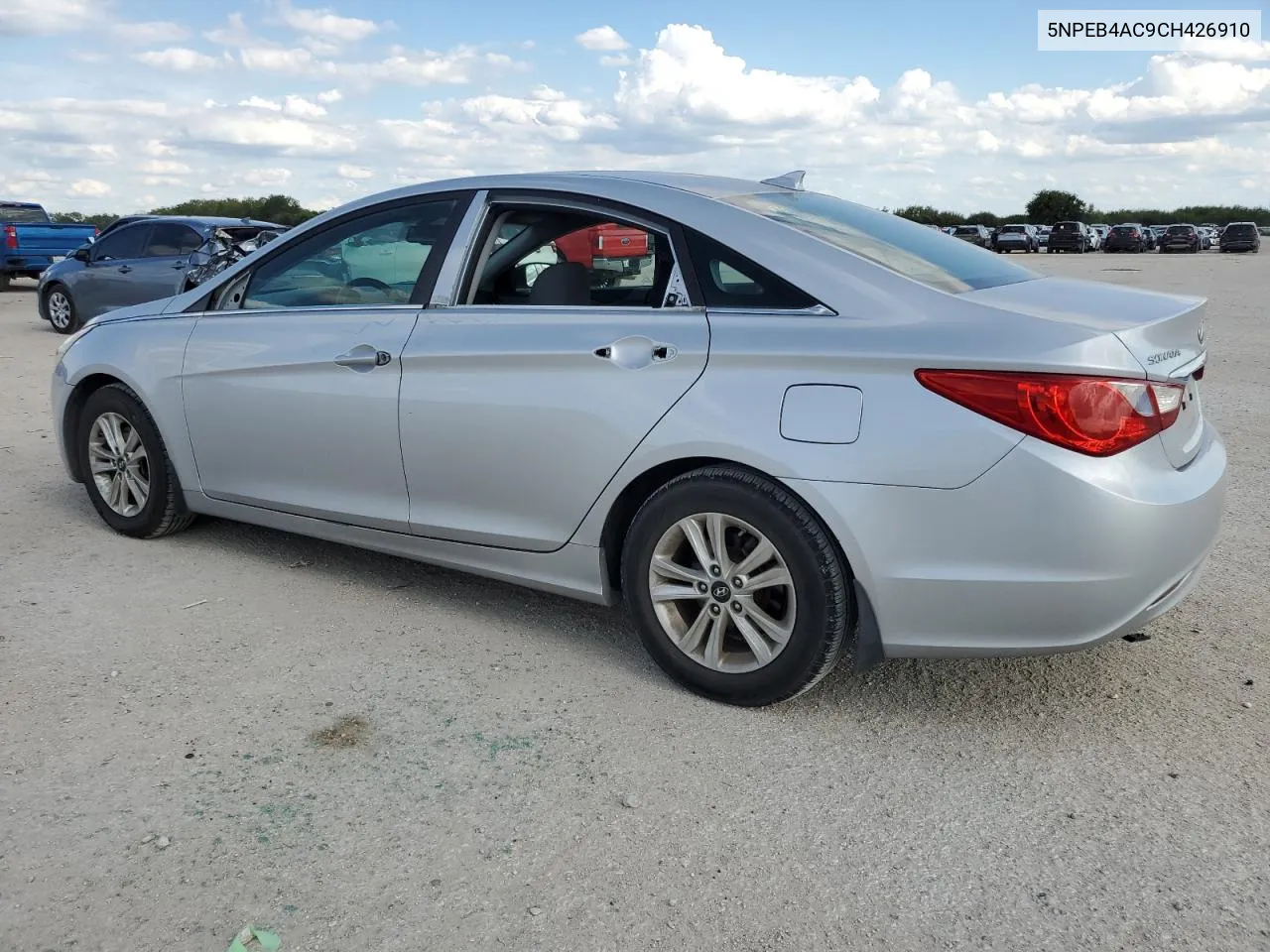 2012 Hyundai Sonata Gls VIN: 5NPEB4AC9CH426910 Lot: 69204554