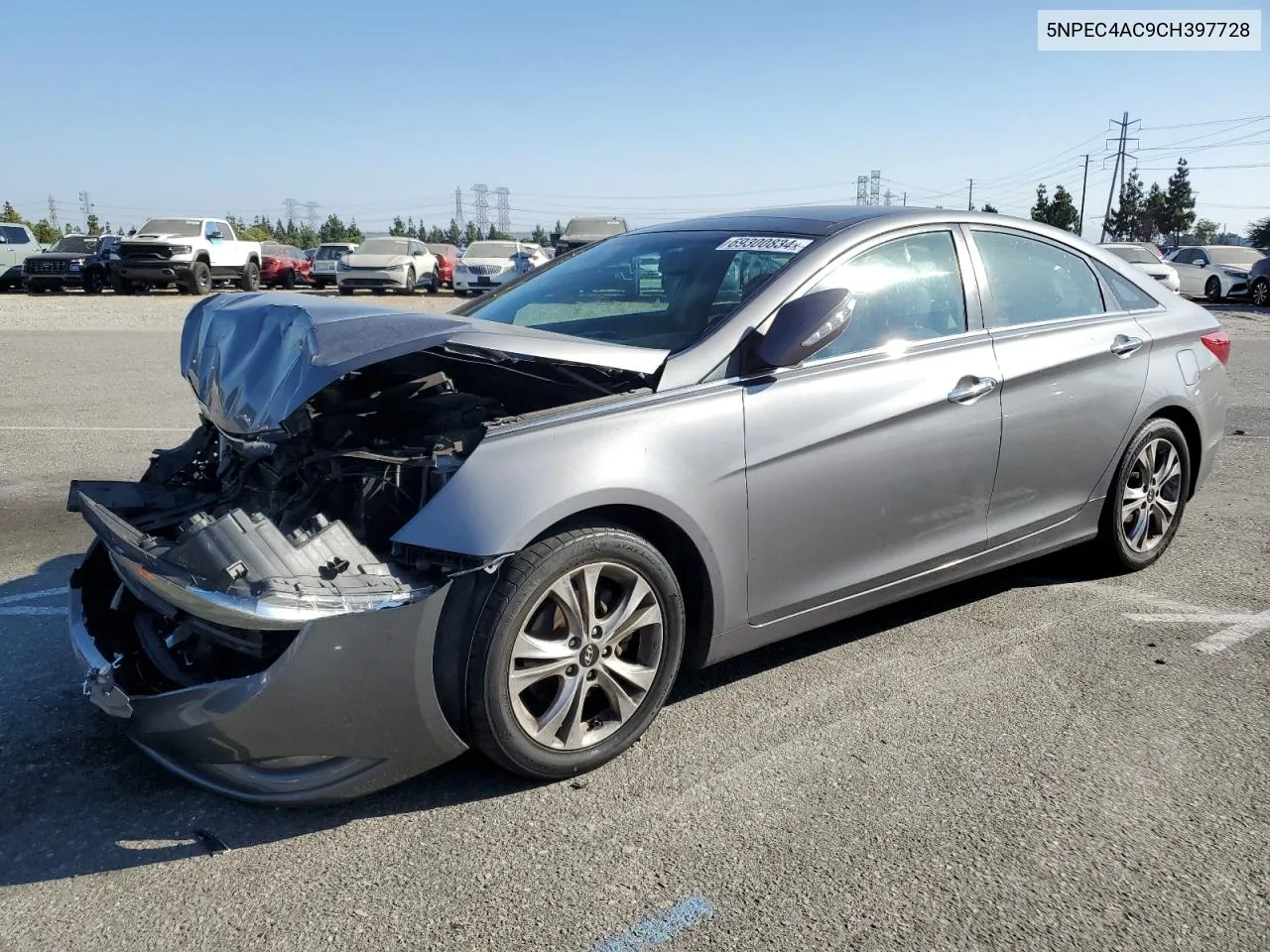 2012 Hyundai Sonata Se VIN: 5NPEC4AC9CH397728 Lot: 69300834