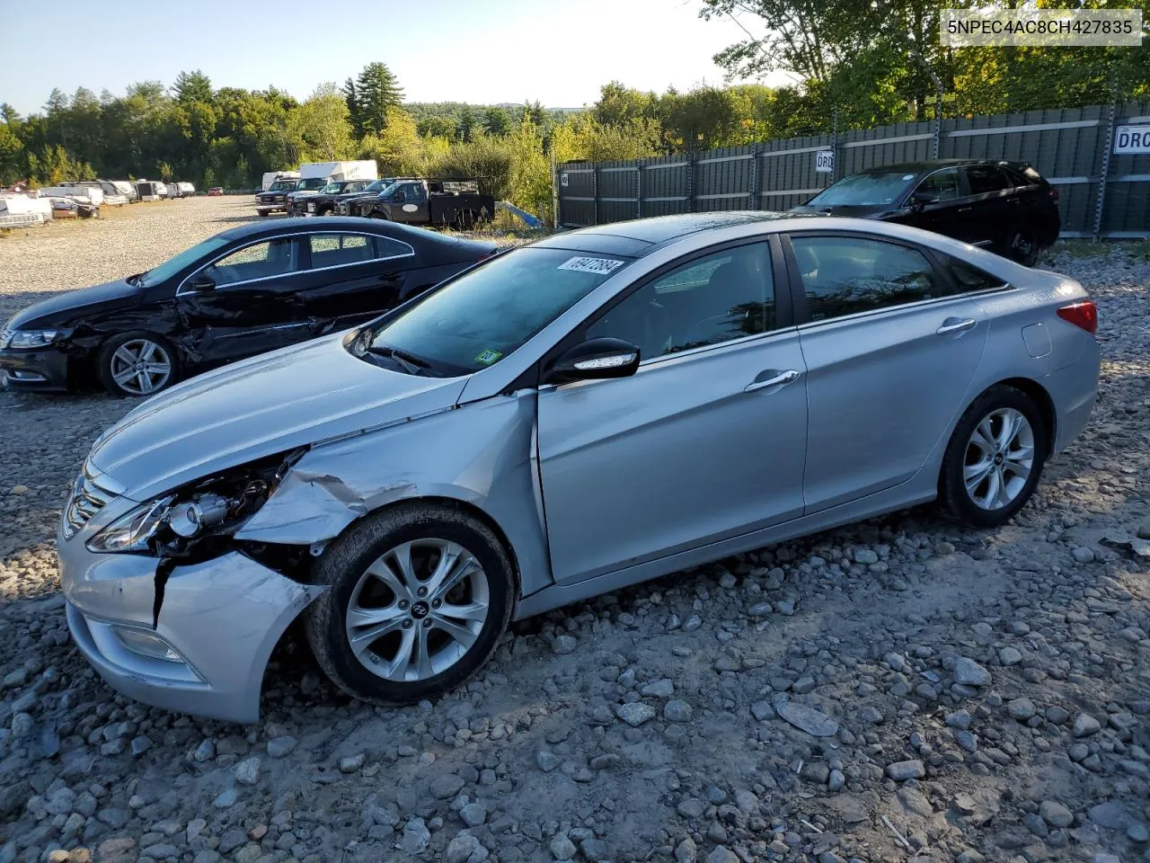 5NPEC4AC8CH427835 2012 Hyundai Sonata Se