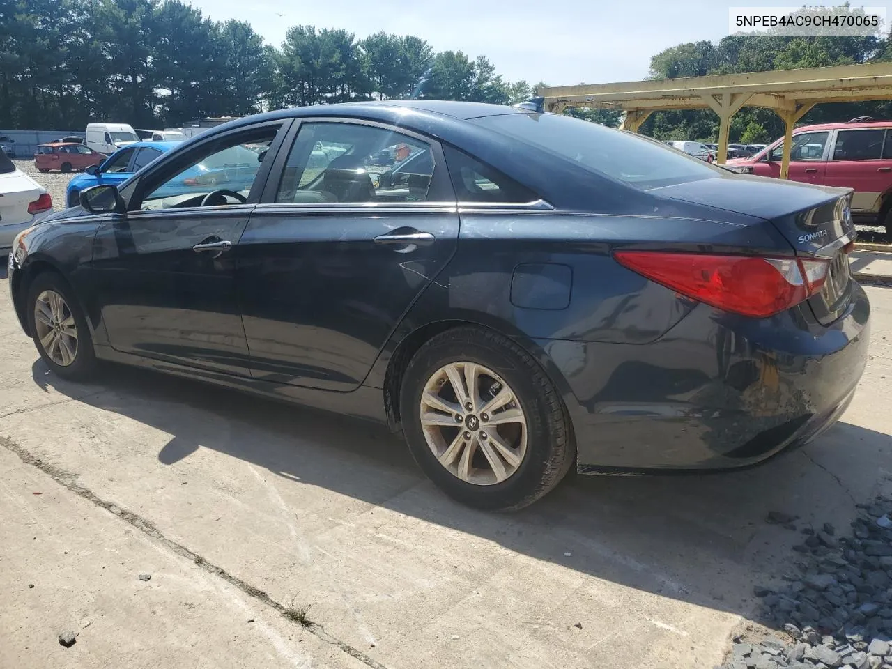 2012 Hyundai Sonata Gls VIN: 5NPEB4AC9CH470065 Lot: 69512884