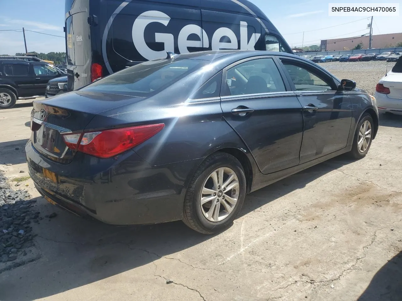 2012 Hyundai Sonata Gls VIN: 5NPEB4AC9CH470065 Lot: 69512884