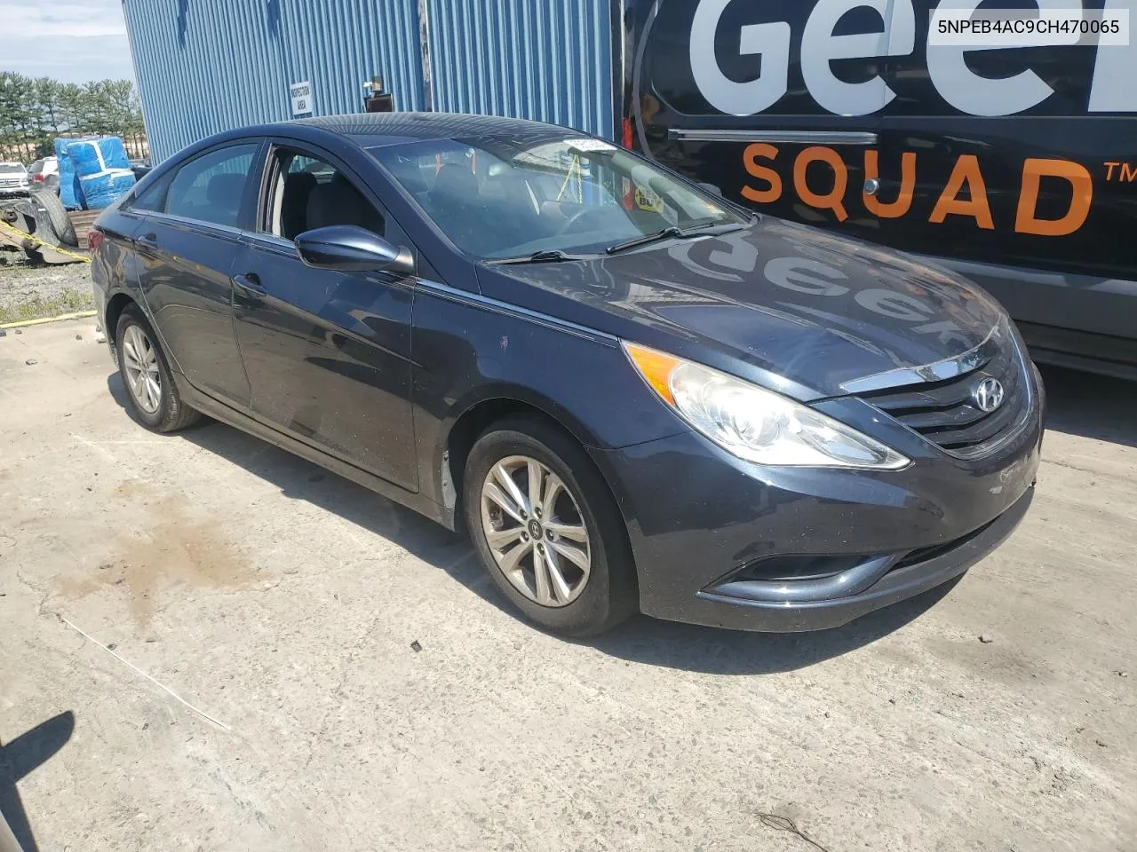 2012 Hyundai Sonata Gls VIN: 5NPEB4AC9CH470065 Lot: 69512884