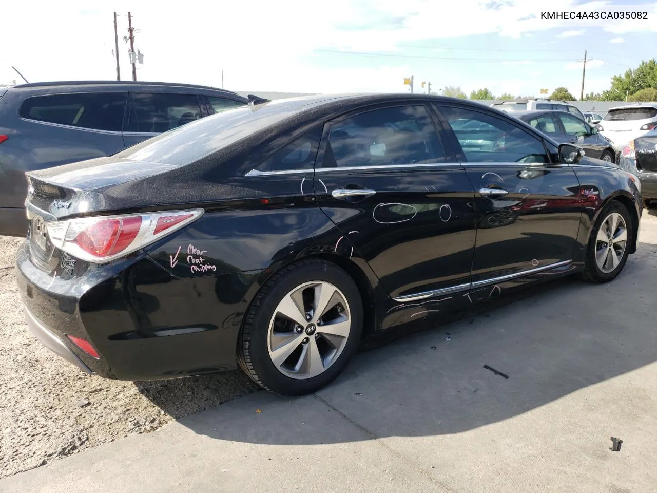 KMHEC4A43CA035082 2012 Hyundai Sonata Hybrid