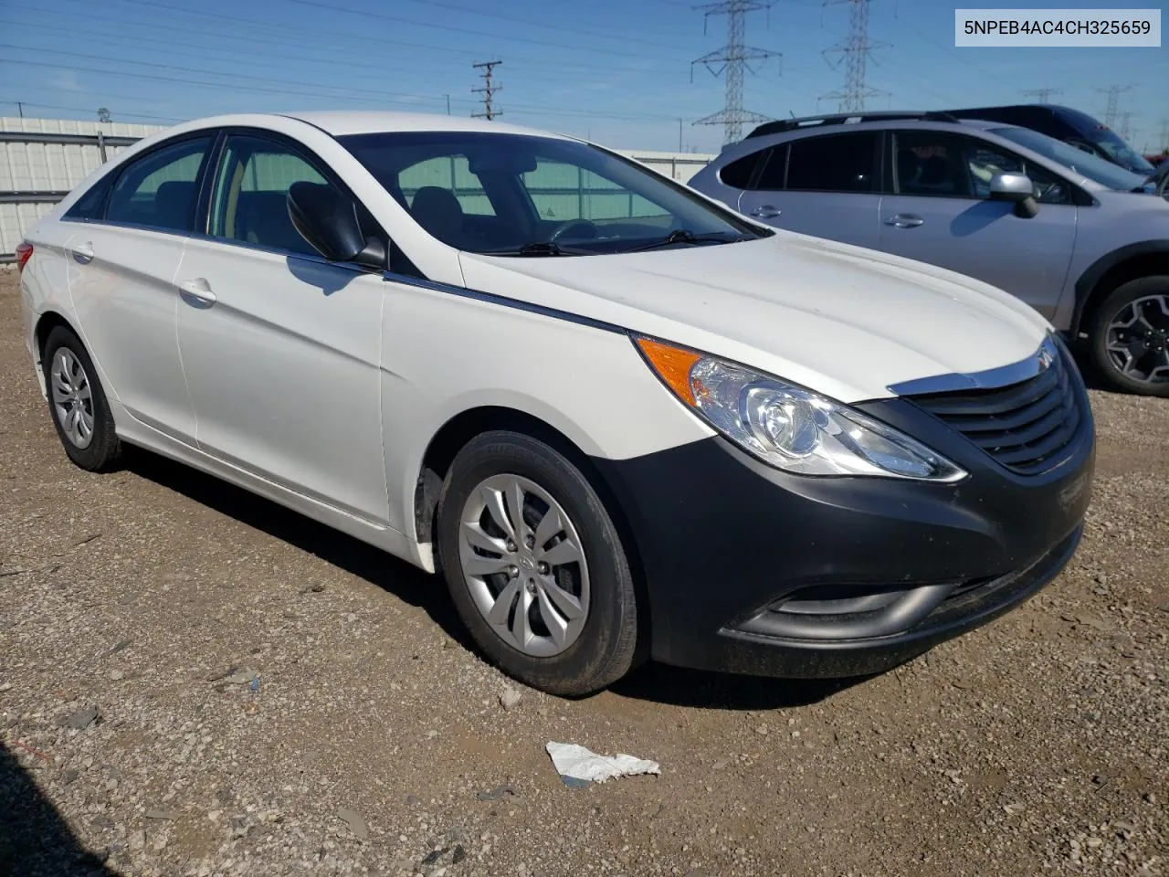 2012 Hyundai Sonata Gls VIN: 5NPEB4AC4CH325659 Lot: 69644434