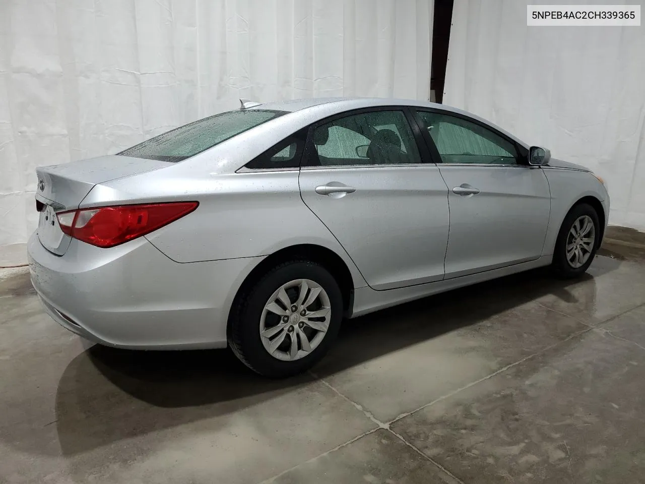 2012 Hyundai Sonata Gls VIN: 5NPEB4AC2CH339365 Lot: 70435664