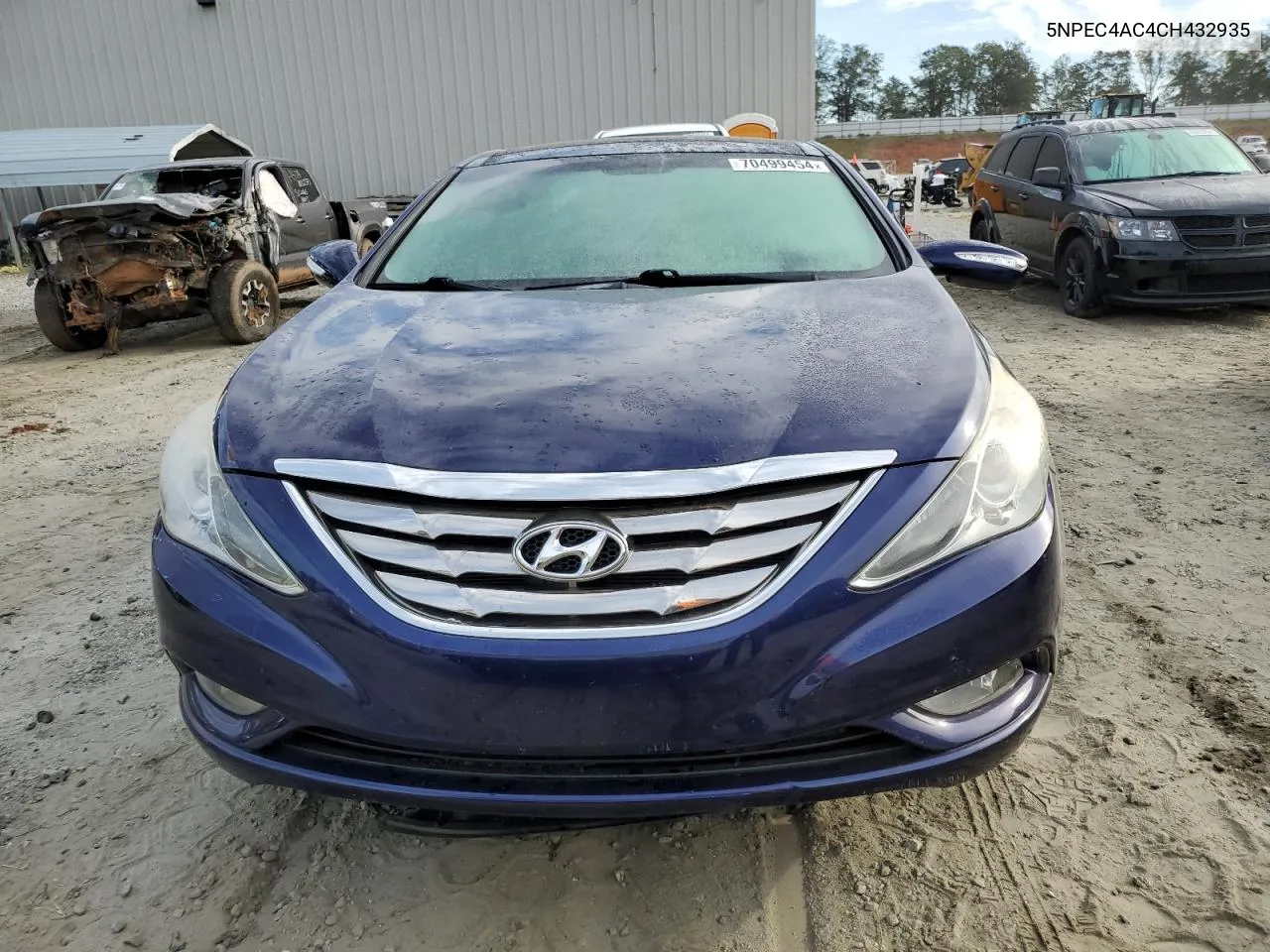 2012 Hyundai Sonata Se VIN: 5NPEC4AC4CH432935 Lot: 70499454