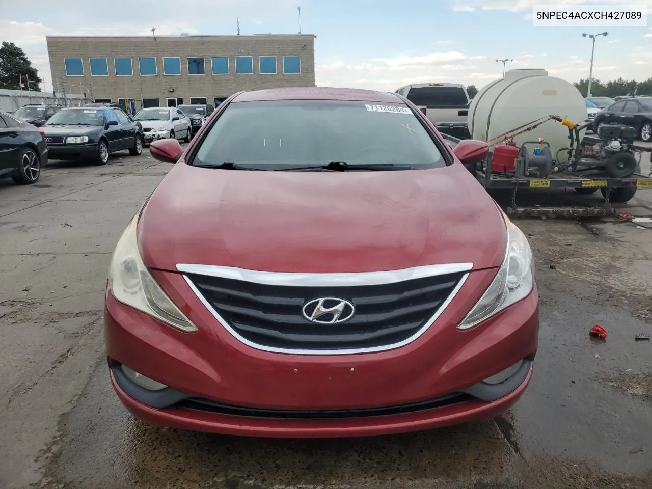 2012 Hyundai Sonata Se VIN: 5NPEC4ACXCH427089 Lot: 71126284