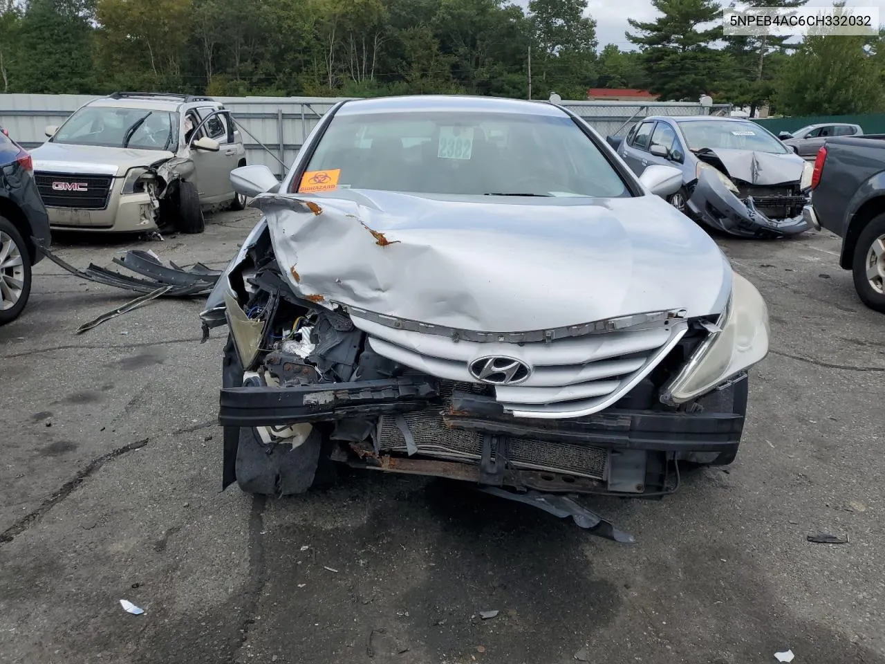 5NPEB4AC6CH332032 2012 Hyundai Sonata Gls