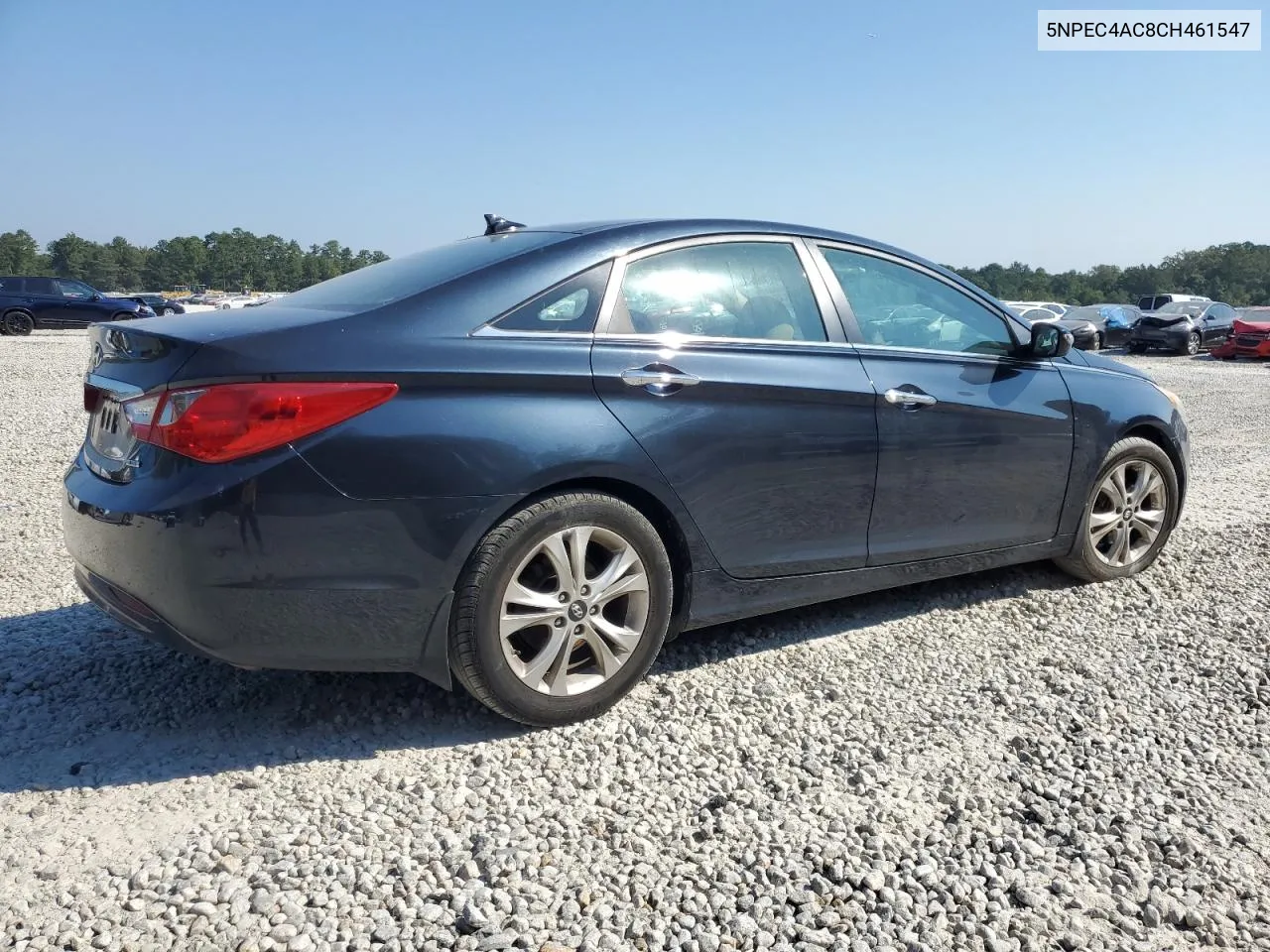 2012 Hyundai Sonata Se VIN: 5NPEC4AC8CH461547 Lot: 71541304