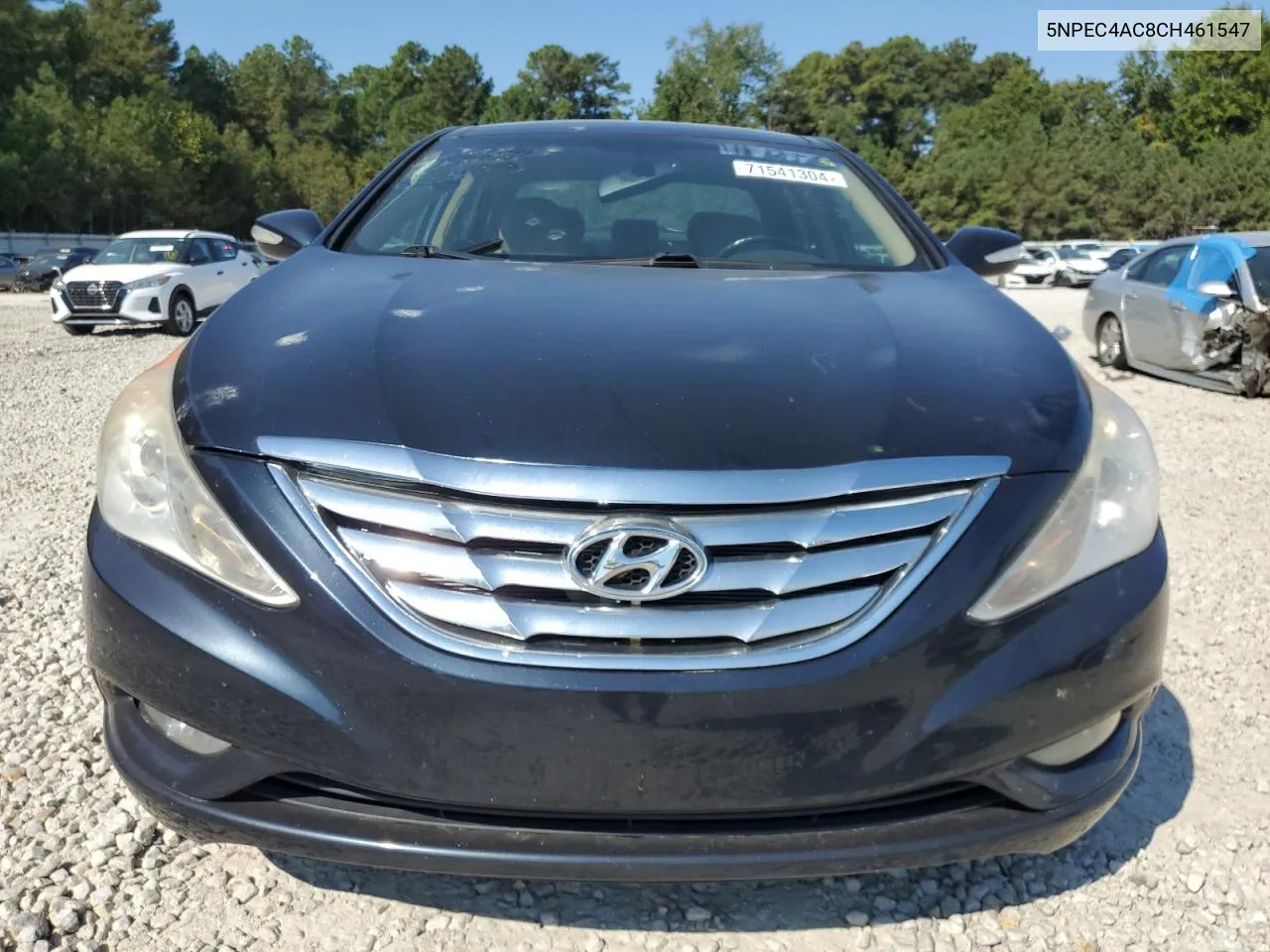 2012 Hyundai Sonata Se VIN: 5NPEC4AC8CH461547 Lot: 71541304