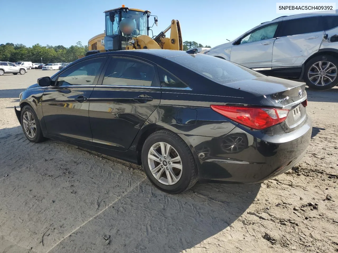 2012 Hyundai Sonata Gls VIN: 5NPEB4AC5CH409392 Lot: 71550634