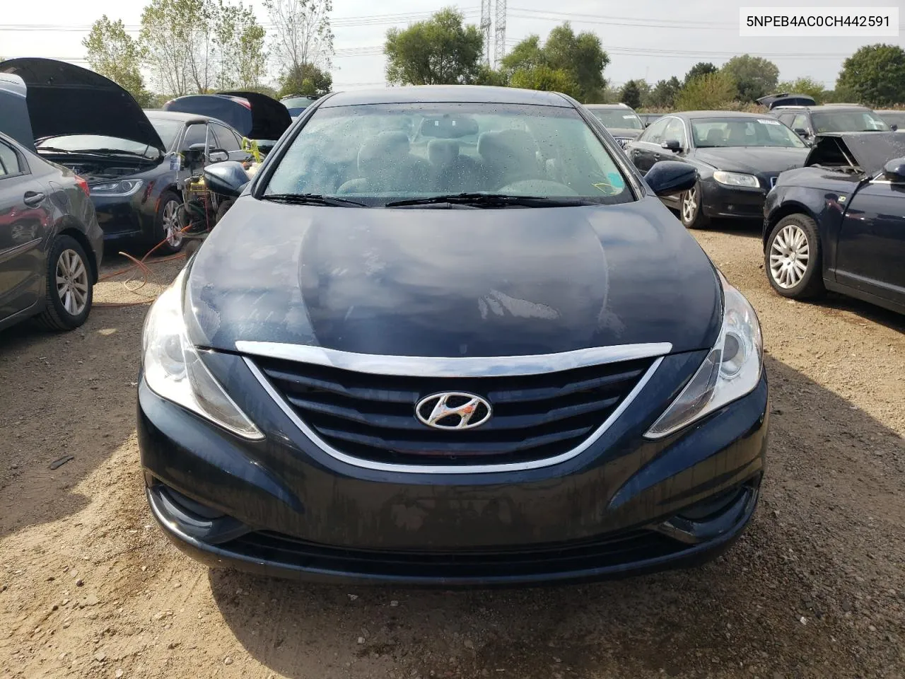 5NPEB4AC0CH442591 2012 Hyundai Sonata Gls