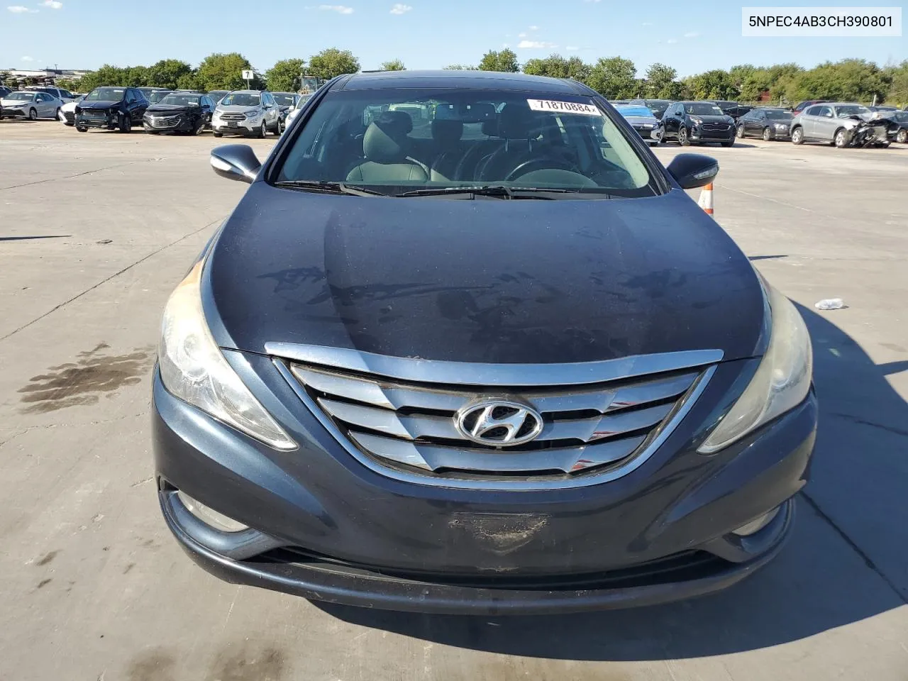 5NPEC4AB3CH390801 2012 Hyundai Sonata Se