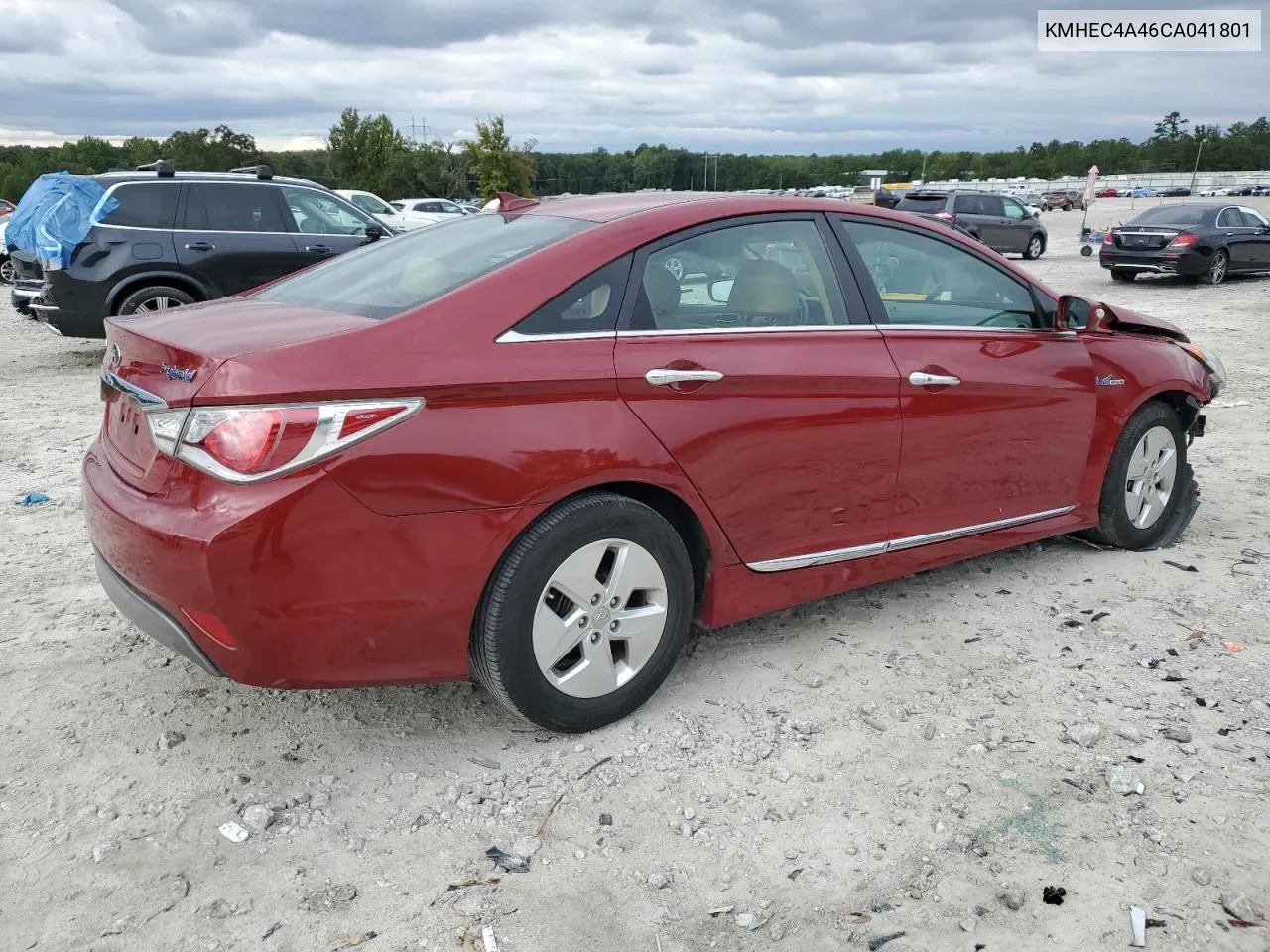 2012 Hyundai Sonata Hybrid VIN: KMHEC4A46CA041801 Lot: 71877054