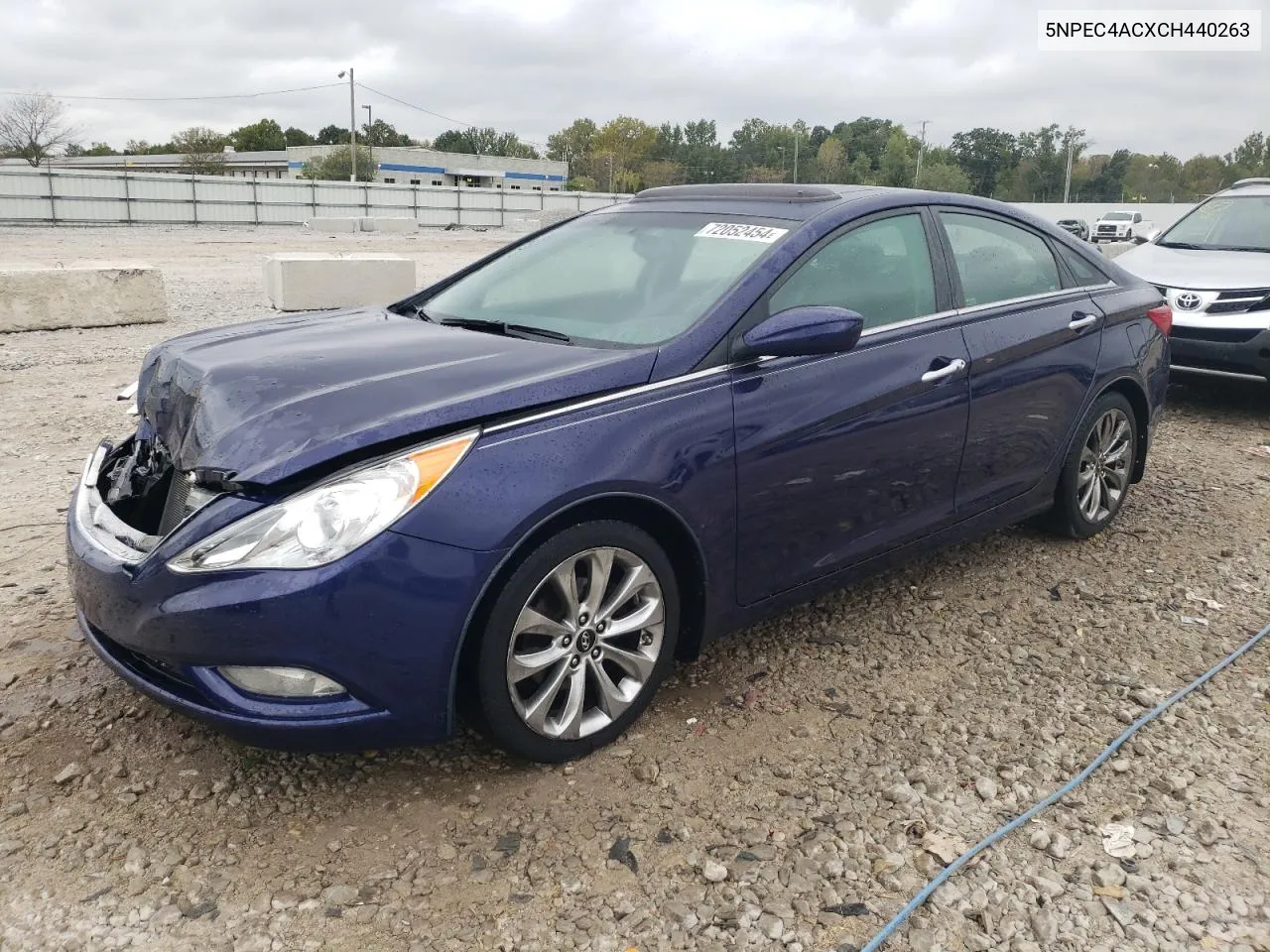 2012 Hyundai Sonata Se VIN: 5NPEC4ACXCH440263 Lot: 72052454