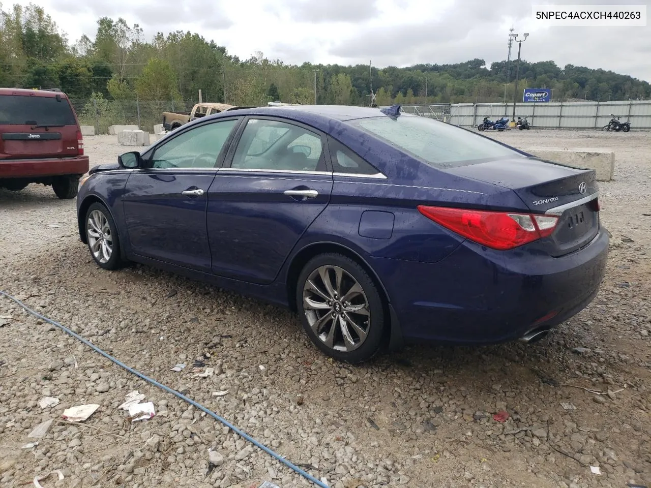 2012 Hyundai Sonata Se VIN: 5NPEC4ACXCH440263 Lot: 72052454